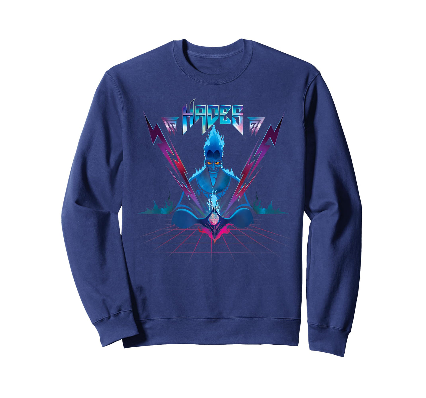 Disney Villains Hades 90s Rock Band T-Shirt