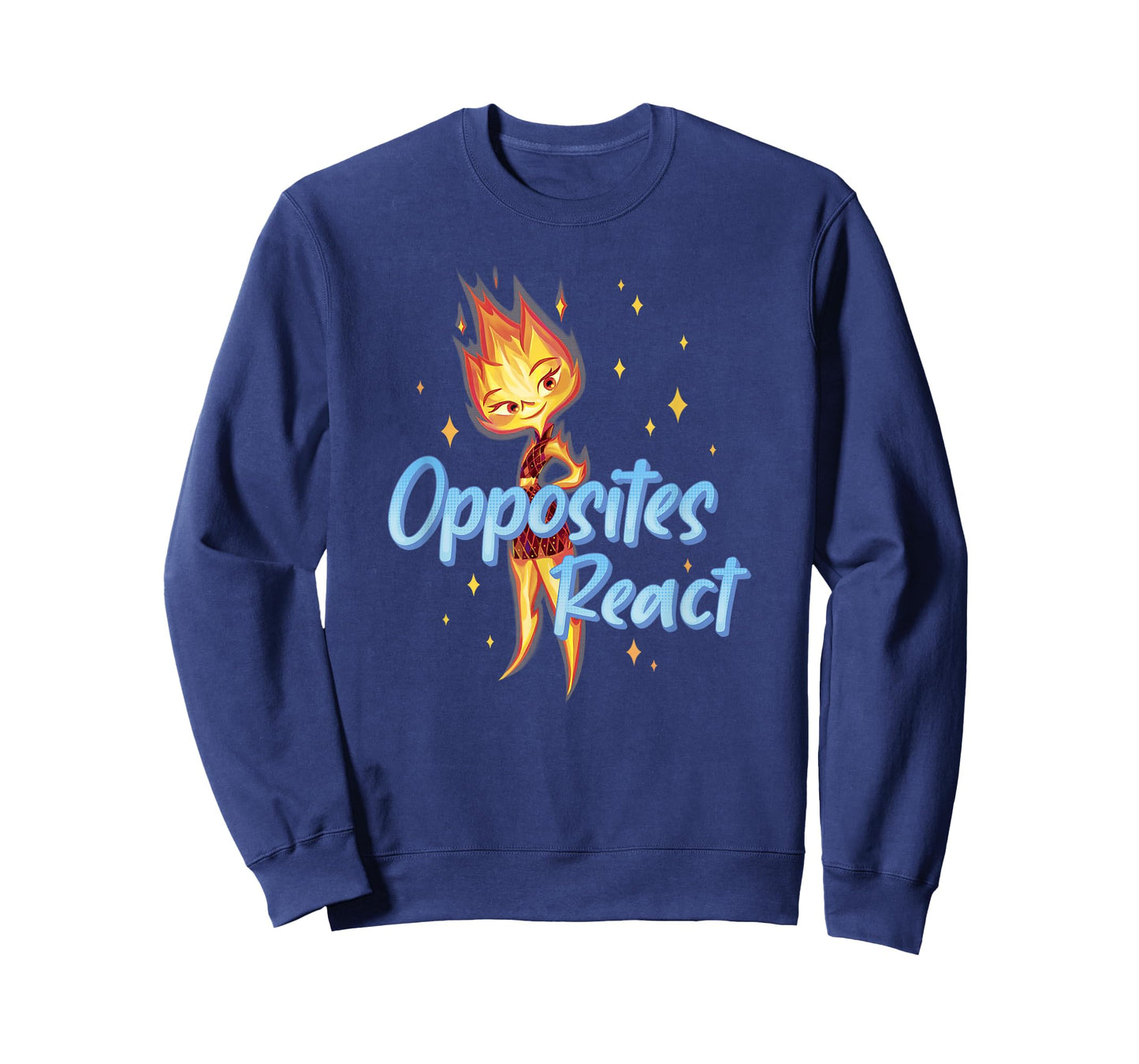 Disney Pixar Elemental Opposites React Ember Poster T-Shirt