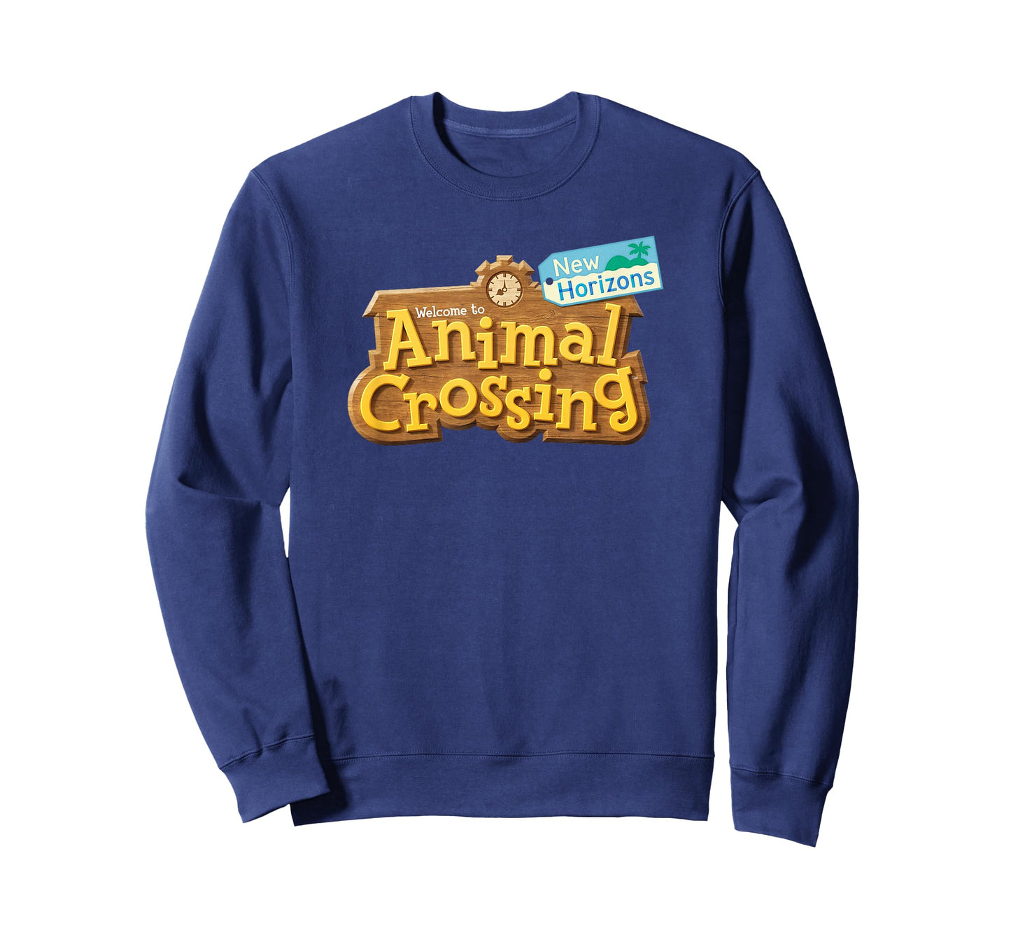 Animal Crossing: New Horizons Welcome Sign Front Logo T-Shirt