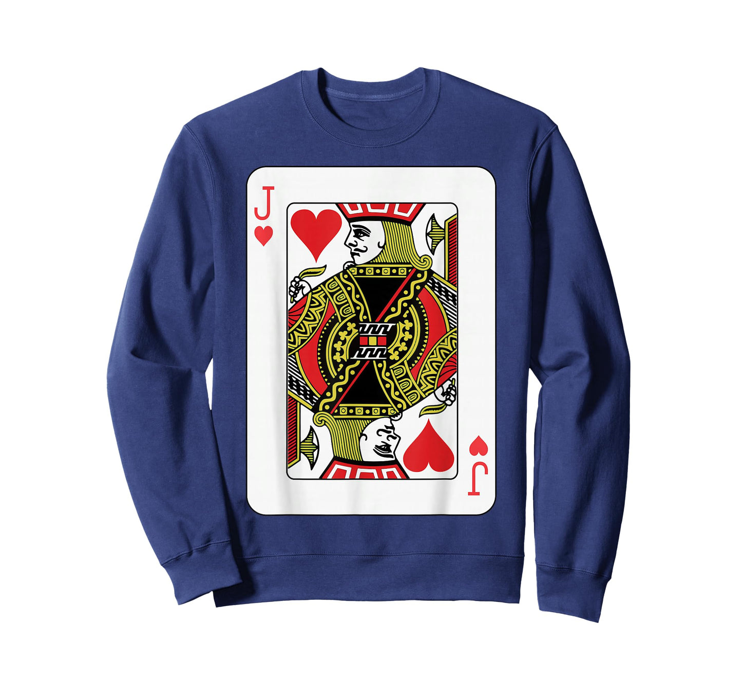 Jack of Hearts Playing Card Poker T-Shirt