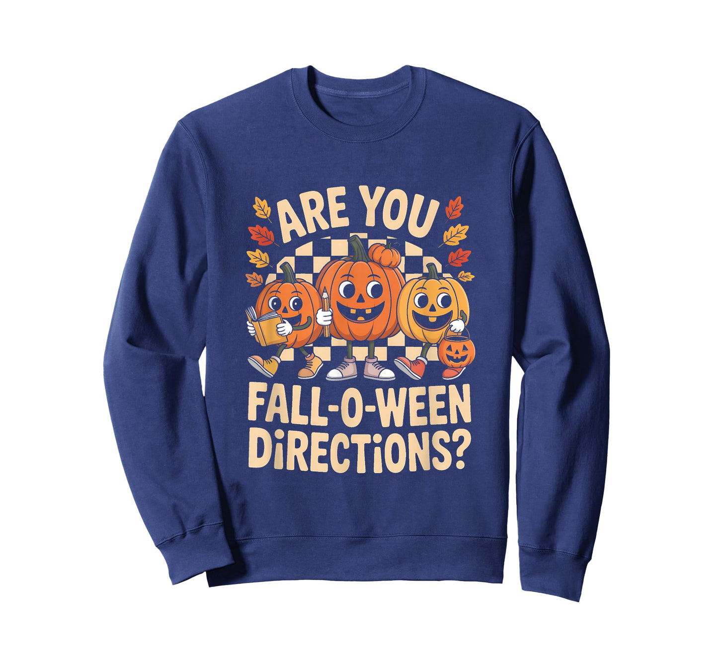are You Fall O Ween Directions Halloween Teacher Ghosts T-Shirt