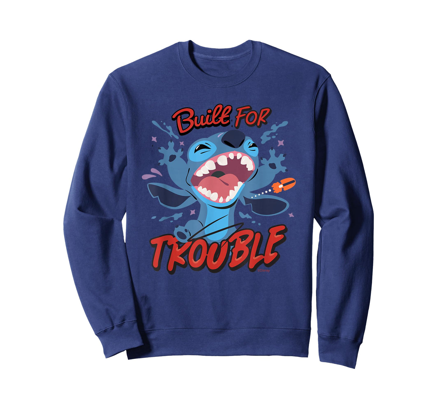 Disney Stitch Built for Trouble T-Shirt