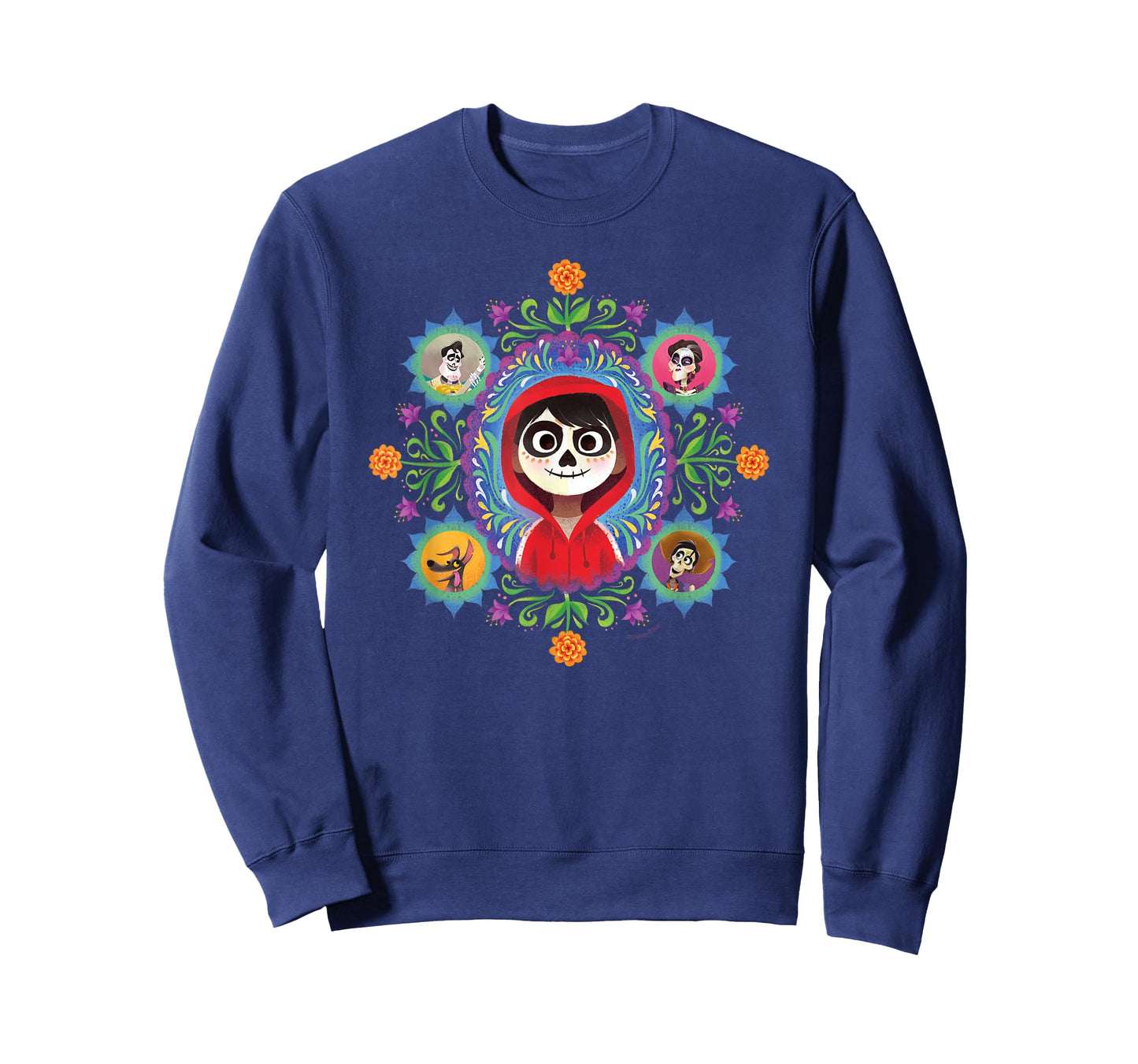 Disney and Pixar's Coco Miguel Colourful Florals T-Shirt