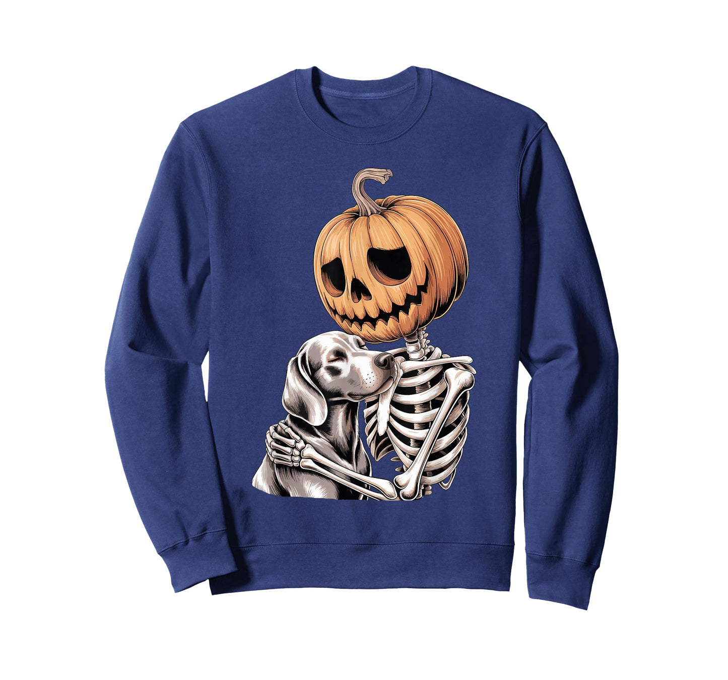 Halloween Skeleton Weimaraner Weimaraners T-Shirt