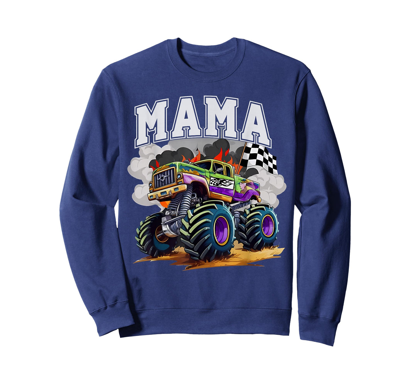 Mama Truck Mom Monster Trucks Are My Jam Truck Lovers Mother T-Shirt