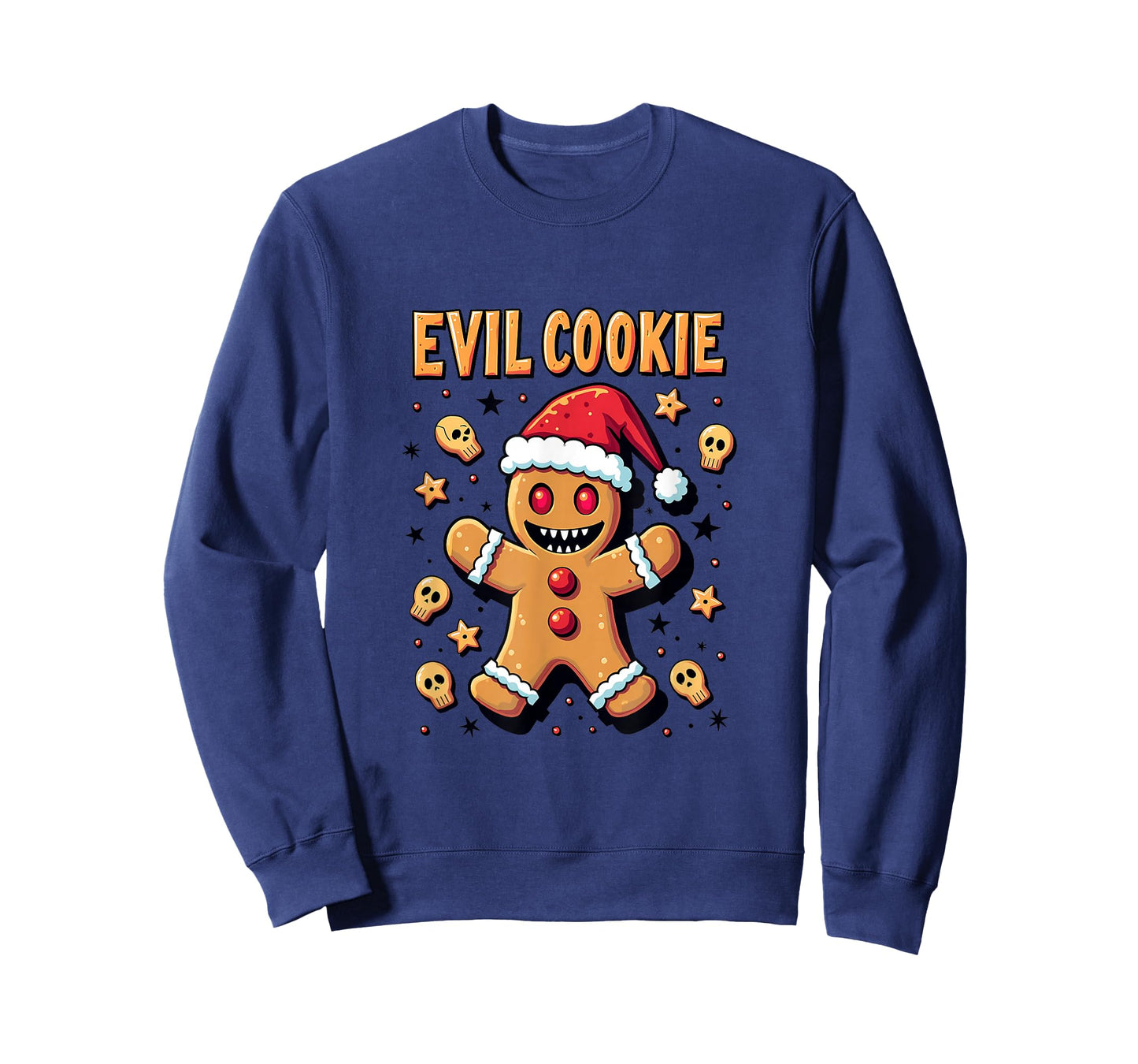 Evil Cookie - Funny Gingerbread Christmas T-Shirt
