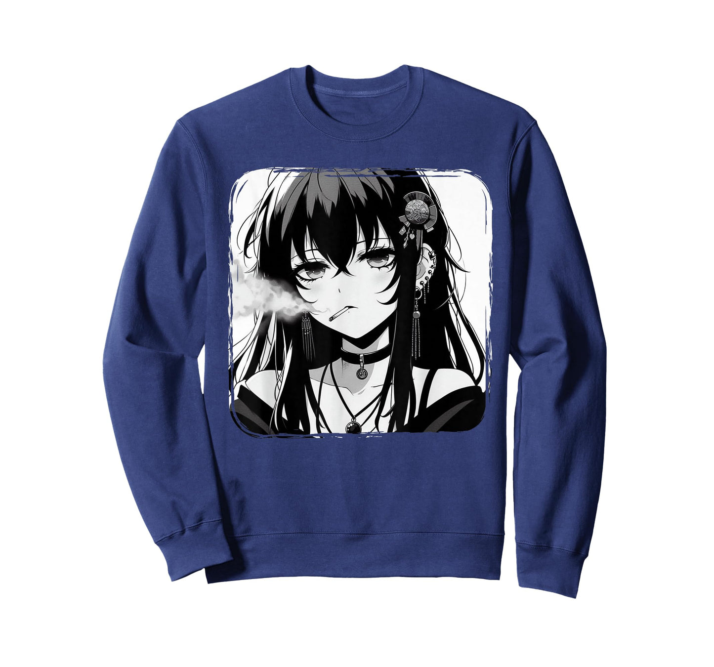 Anime Horror Girl Aesthetic Grunge Waifu Japanese Otaku T-Shirt