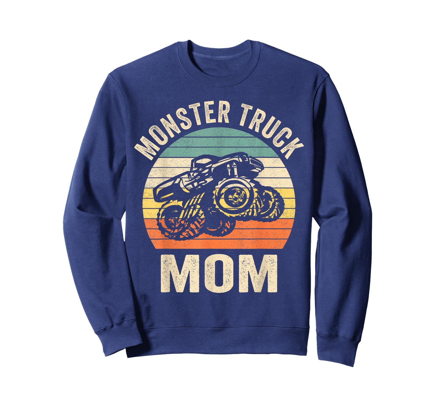 Monster Truck Mom Retro Vintage Monster Truck T-Shirt