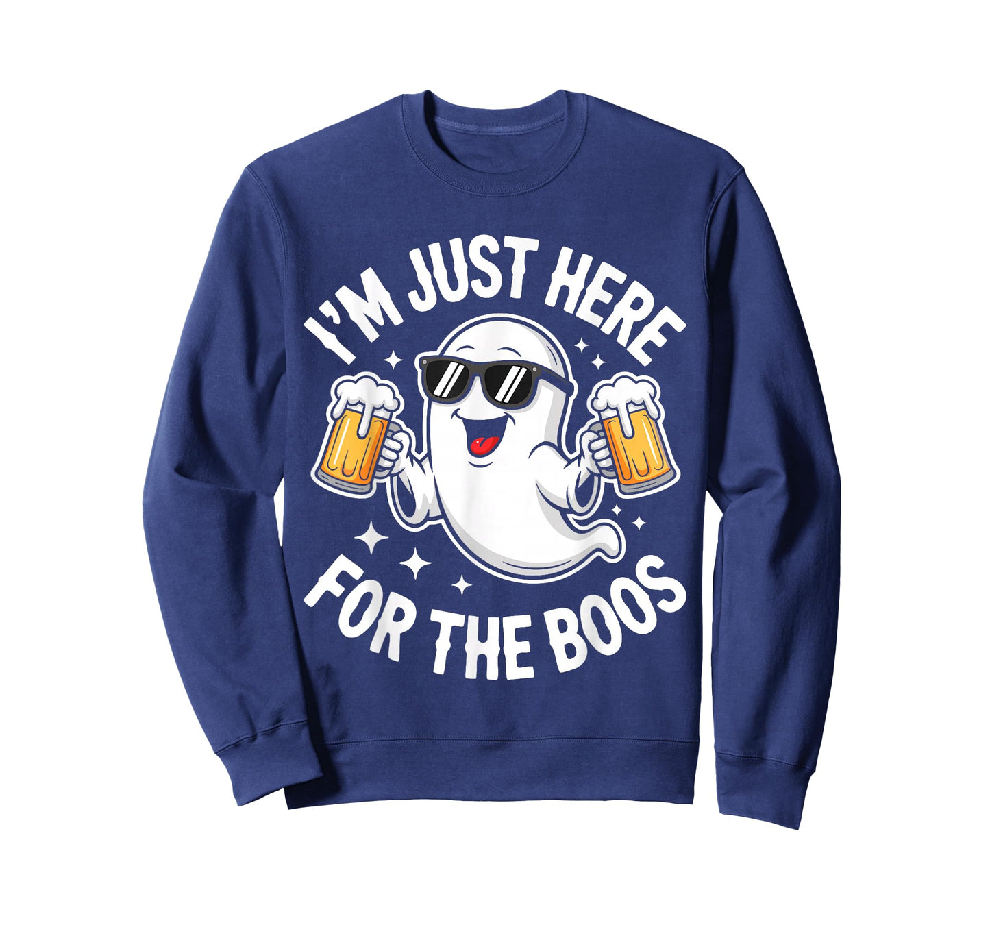 I'm Just Here for The Boos Shirt Men Women Ghost Halloween T-Shirt