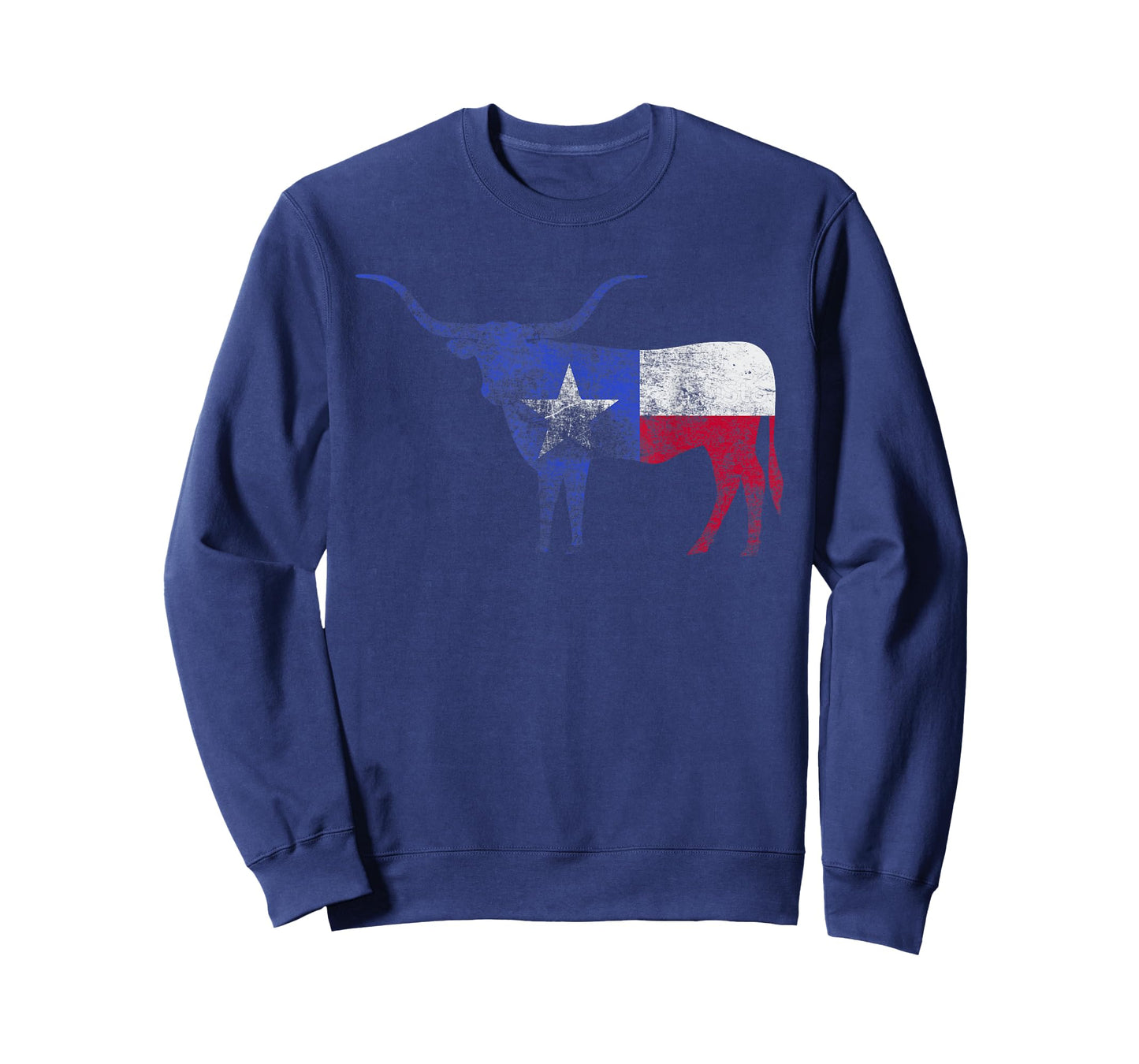 Texas Flag Shirt. Vintage Texas Flag Longhorn Bull Retro TX T-Shirt