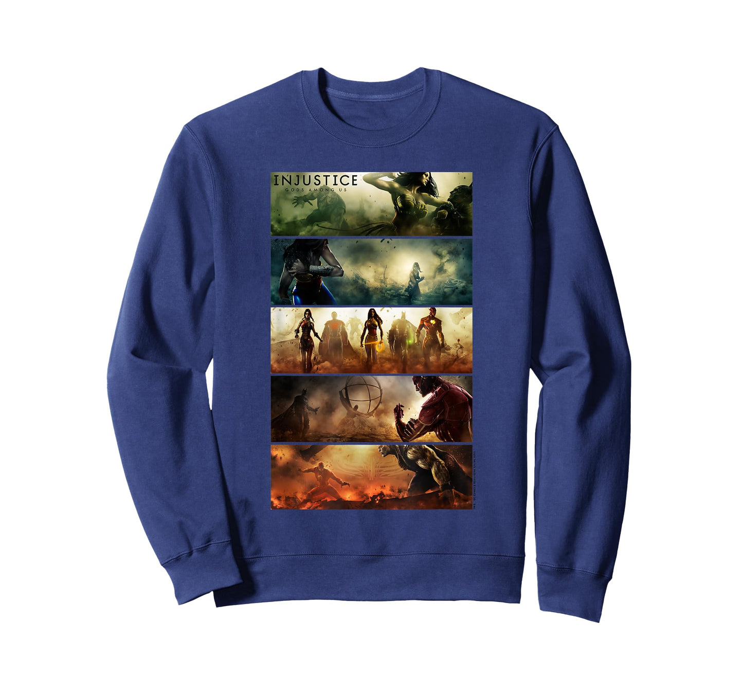 Injustice: Gods Among Us Panels T-Shirt