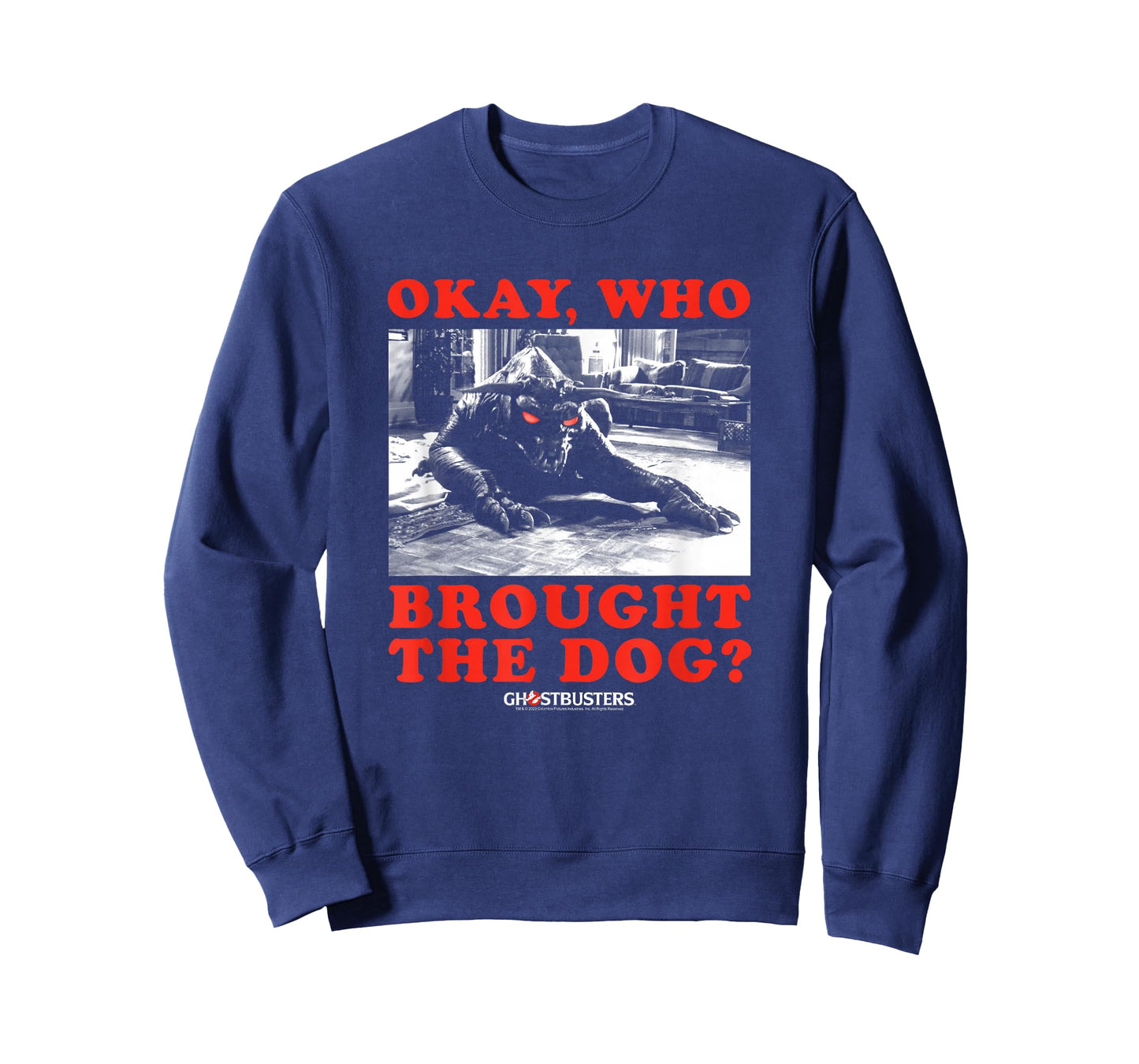 Ghostbusters Who Brought The Dog Zuul Funny Movie T-Shirt