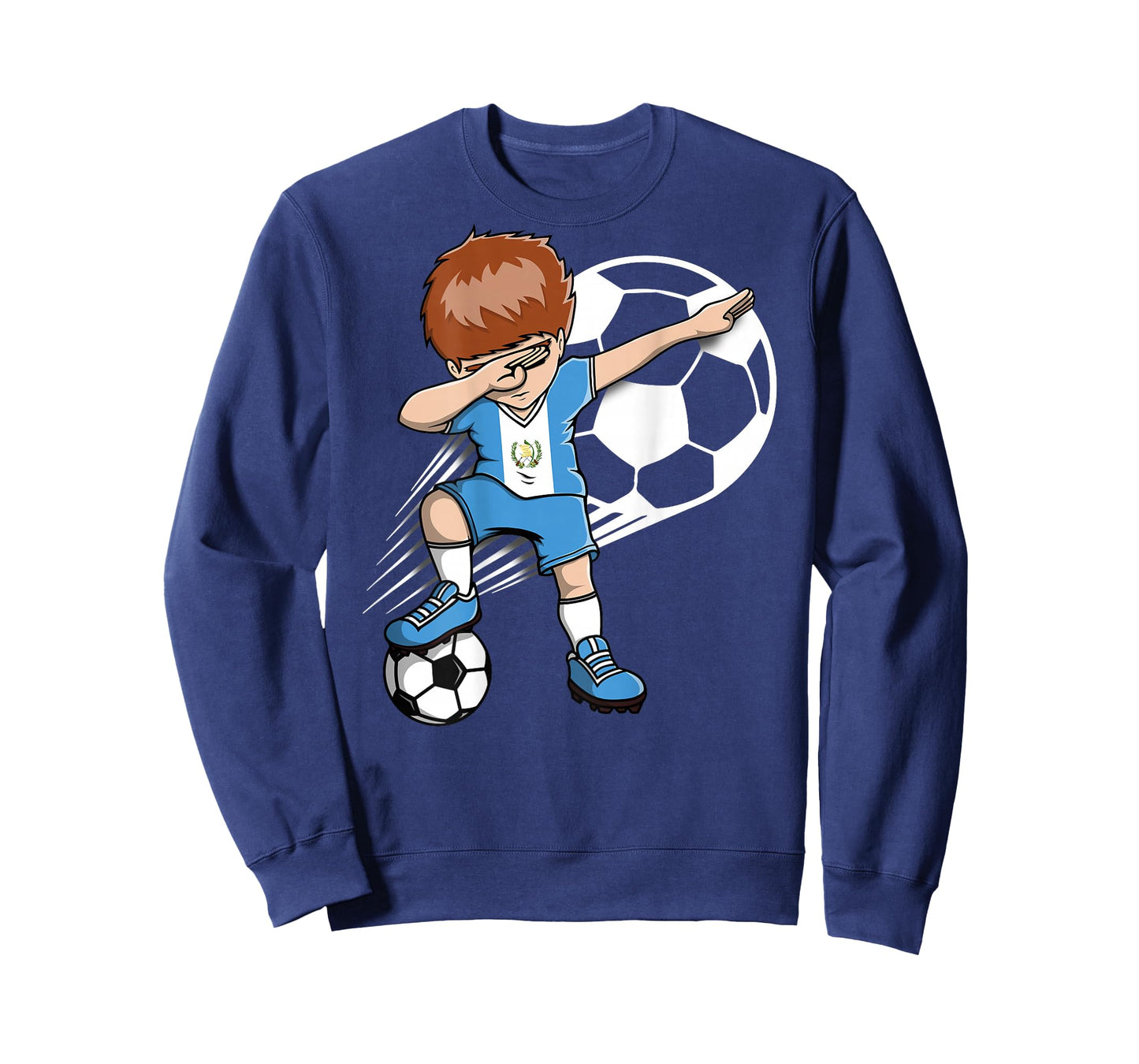 Dabbing Soccer Boy Guatemala Jersey Guatemalan Football Fans T-Shirt