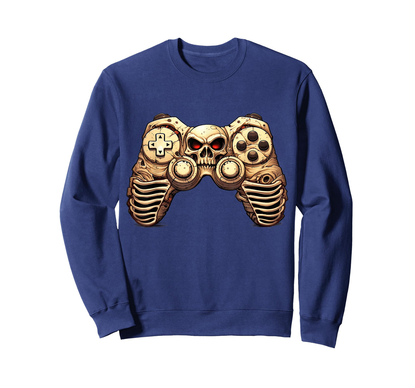Halloween Skeleton Zombie Gaming Controllers Mummy Boys Kids T-Shirt