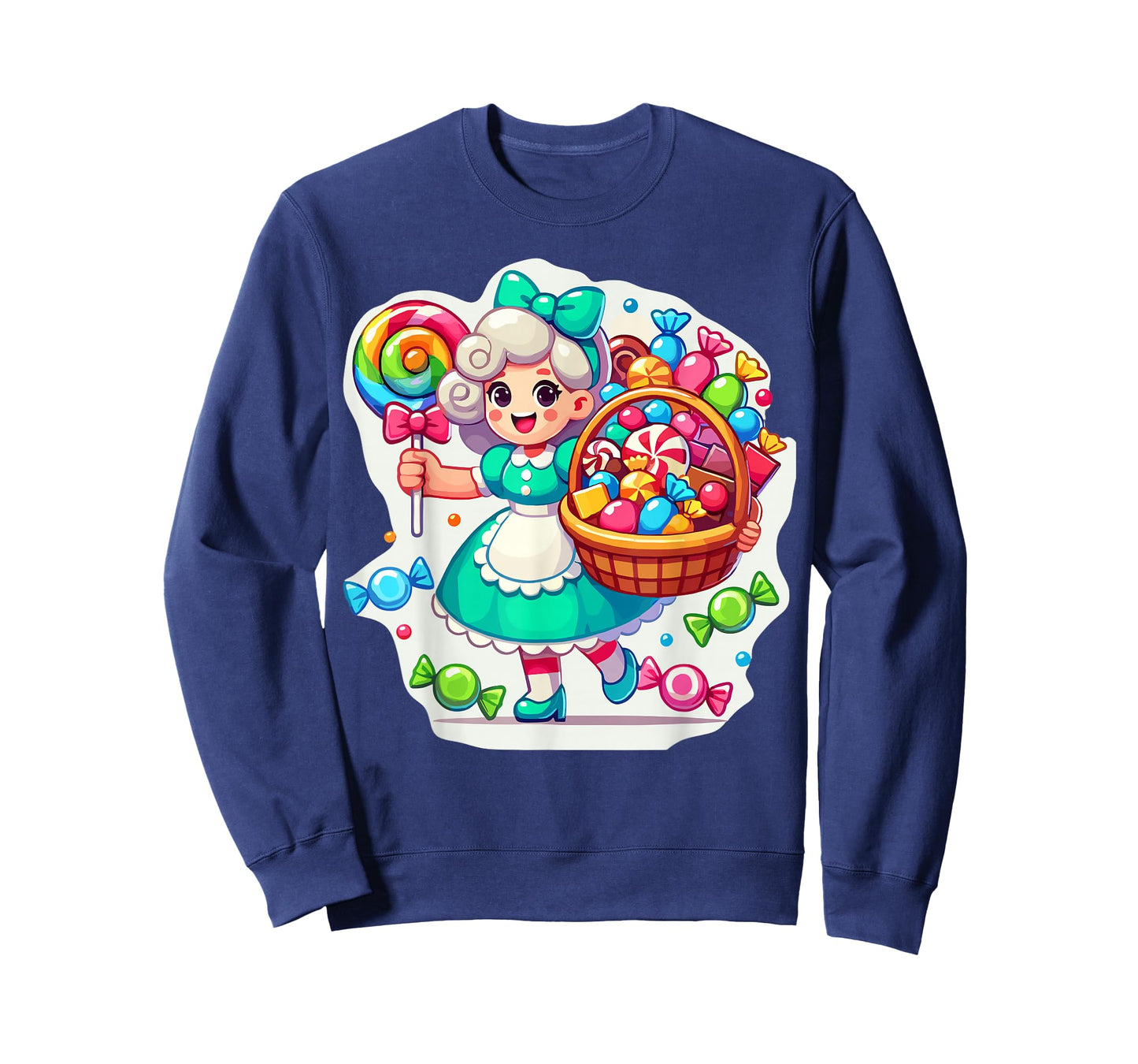 Giant Candy Land Game Crew Candy Land Costumes Adult Women T-Shirt