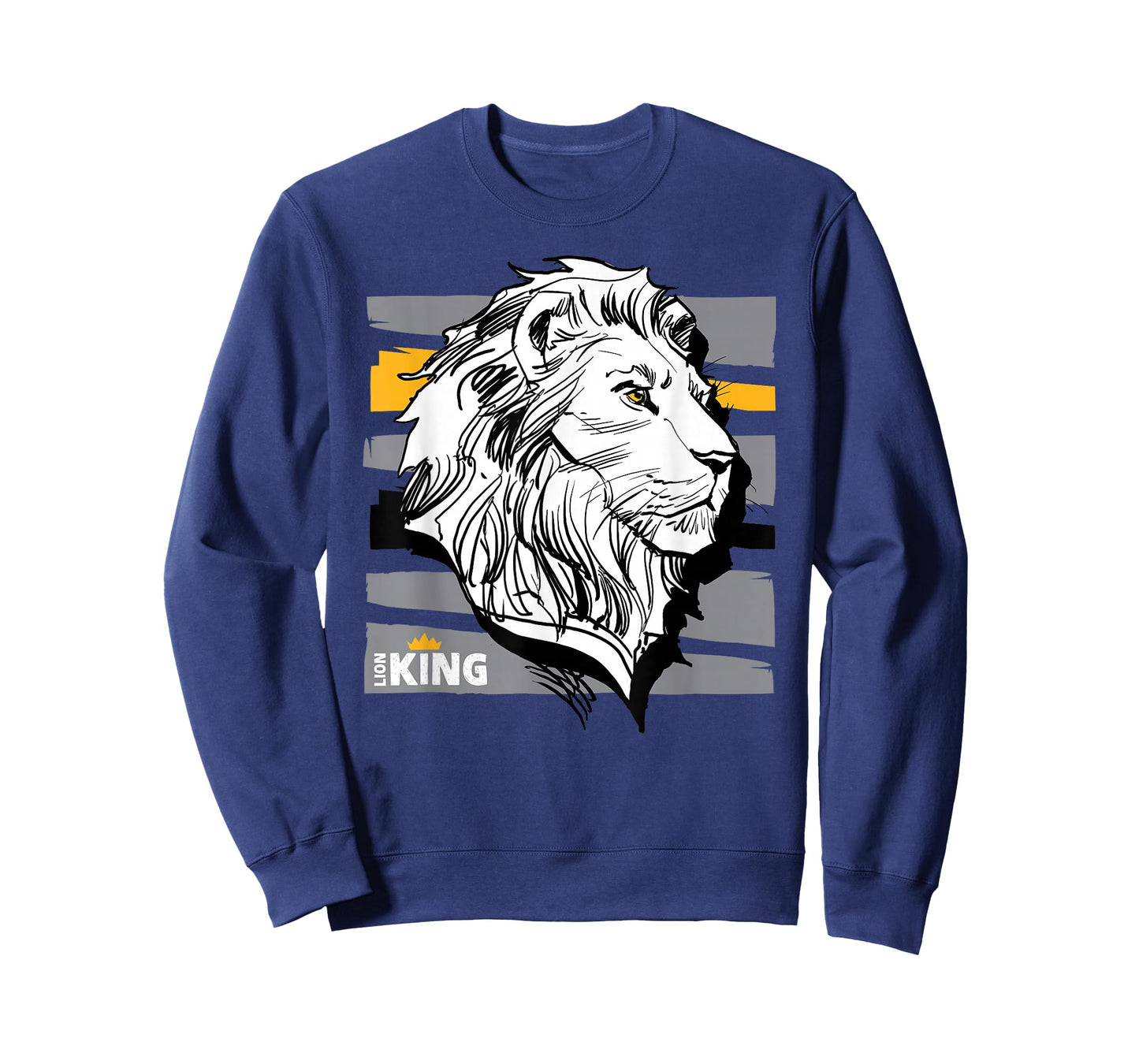 Disney The Lion King Live Action Mufasa Sketched Portrait T-Shirt