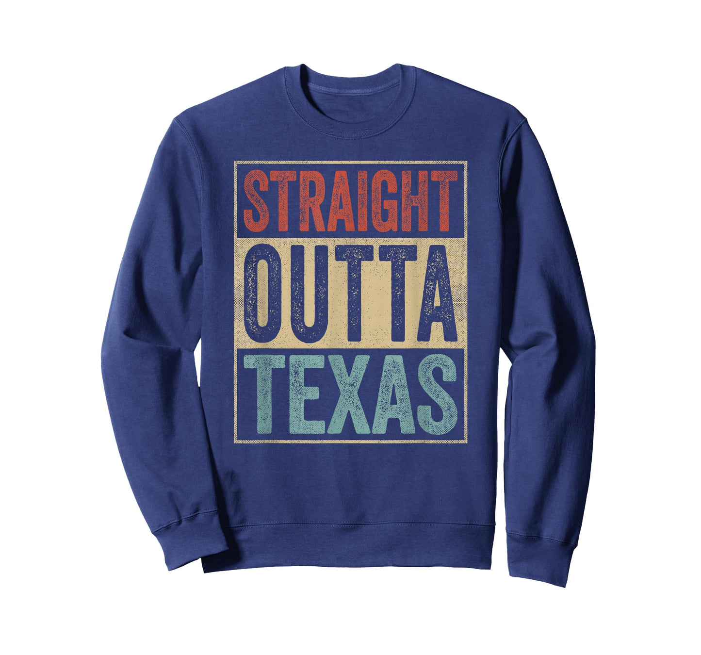 Funny Texas Souvenir TX Outfit Straight Outta Texas T-Shirt