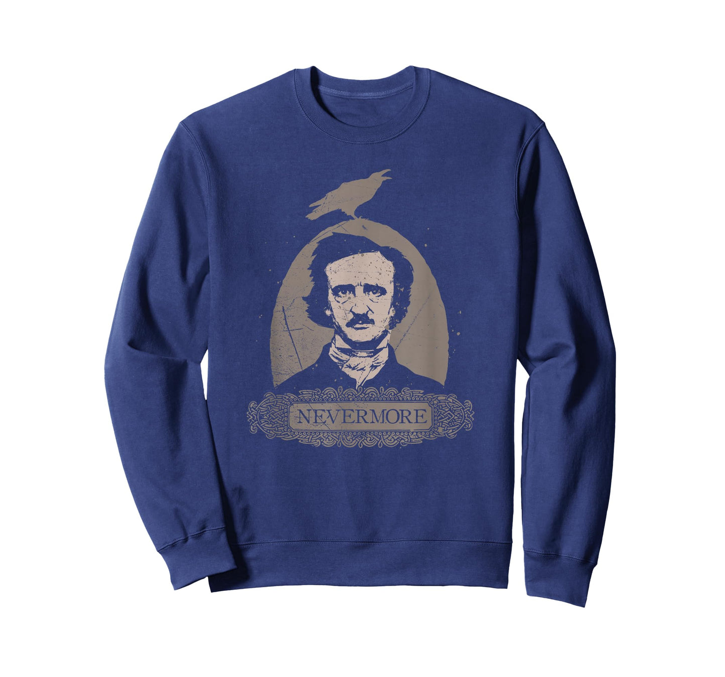 Edgar Allan Poe - Vintage Cothic Raven Nevermore T-Shirt T-Shirt