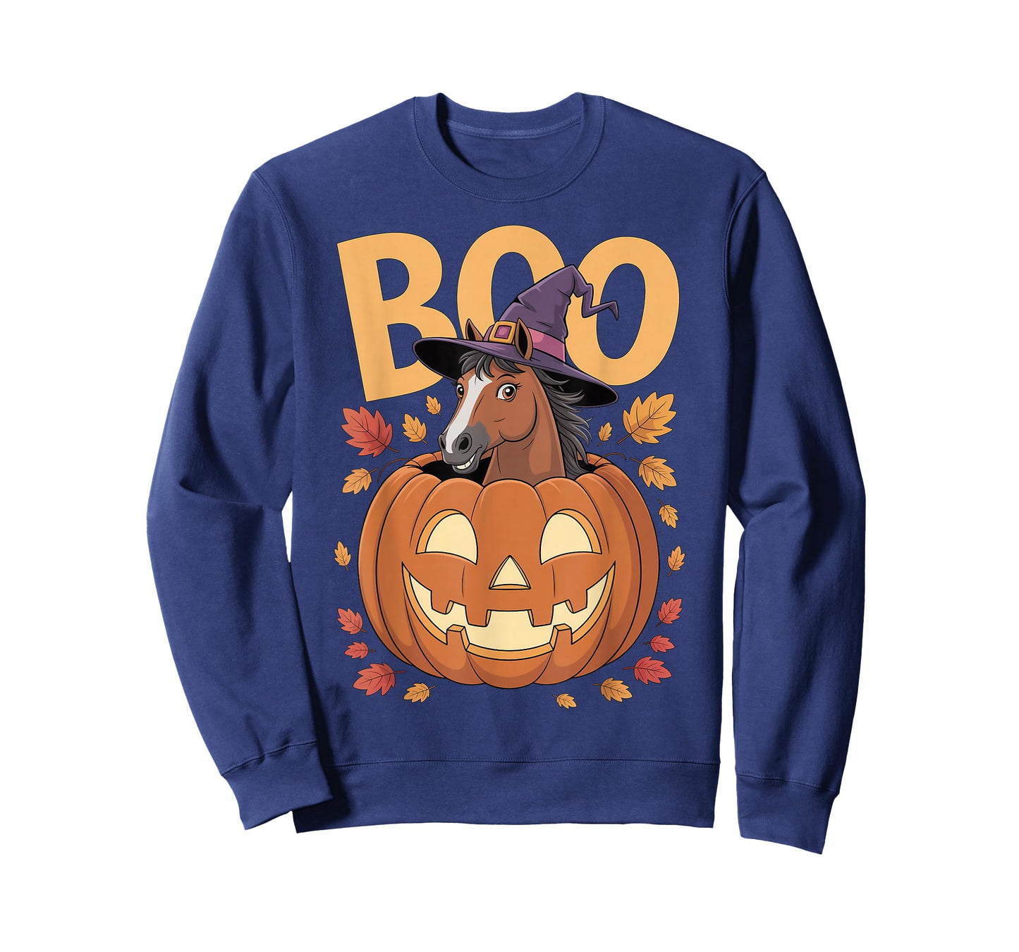 Horse Costume on Pumpkin Halloween Horse T-Shirt