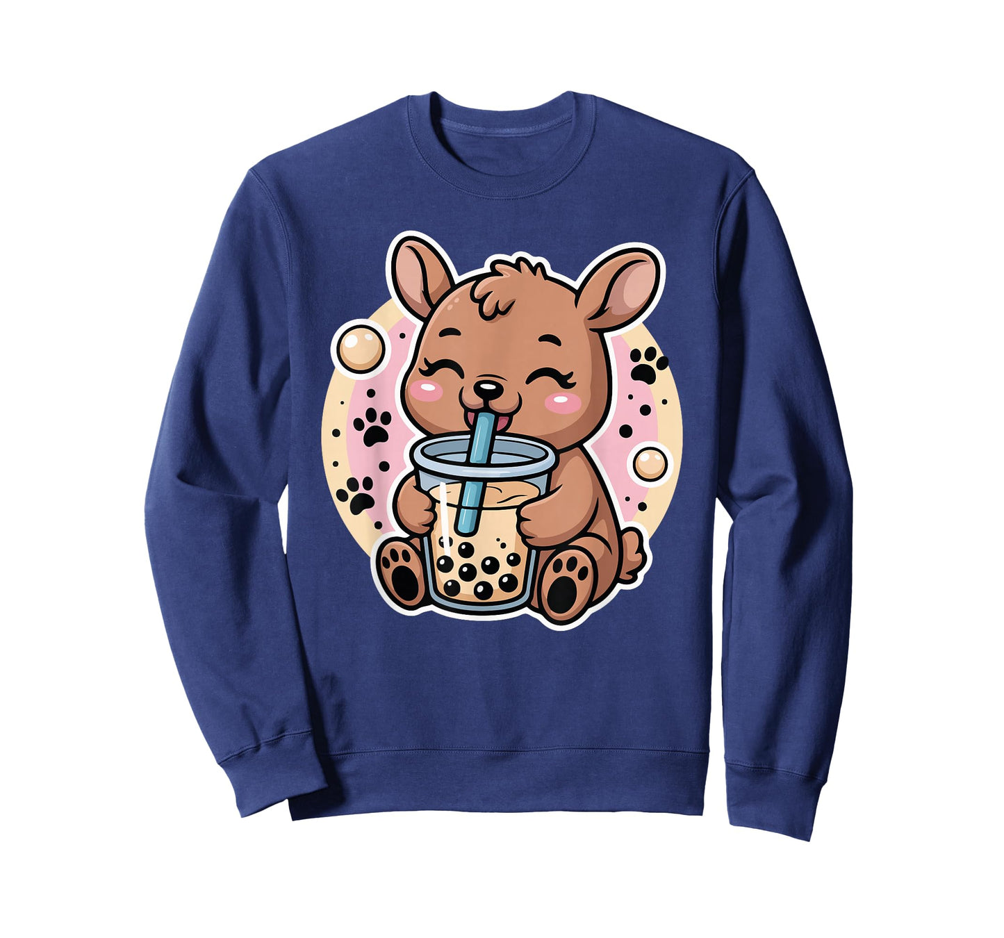 Deer Boba Tea Bubble Tea Anime Kawaii T-Shirt