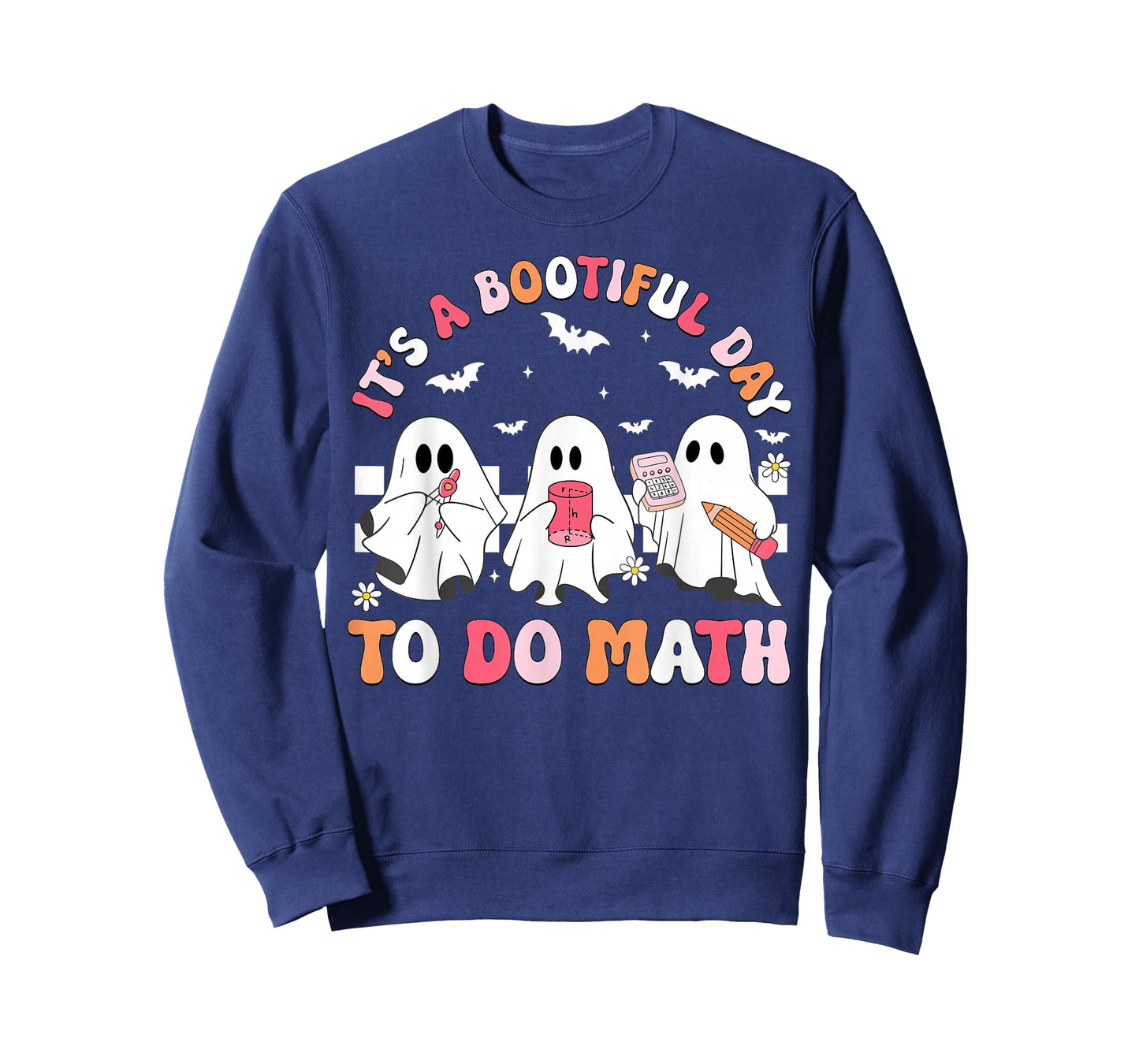 Groovy Its A Bootiful Day to Do Math Spooky Math Teacher T-Shirt