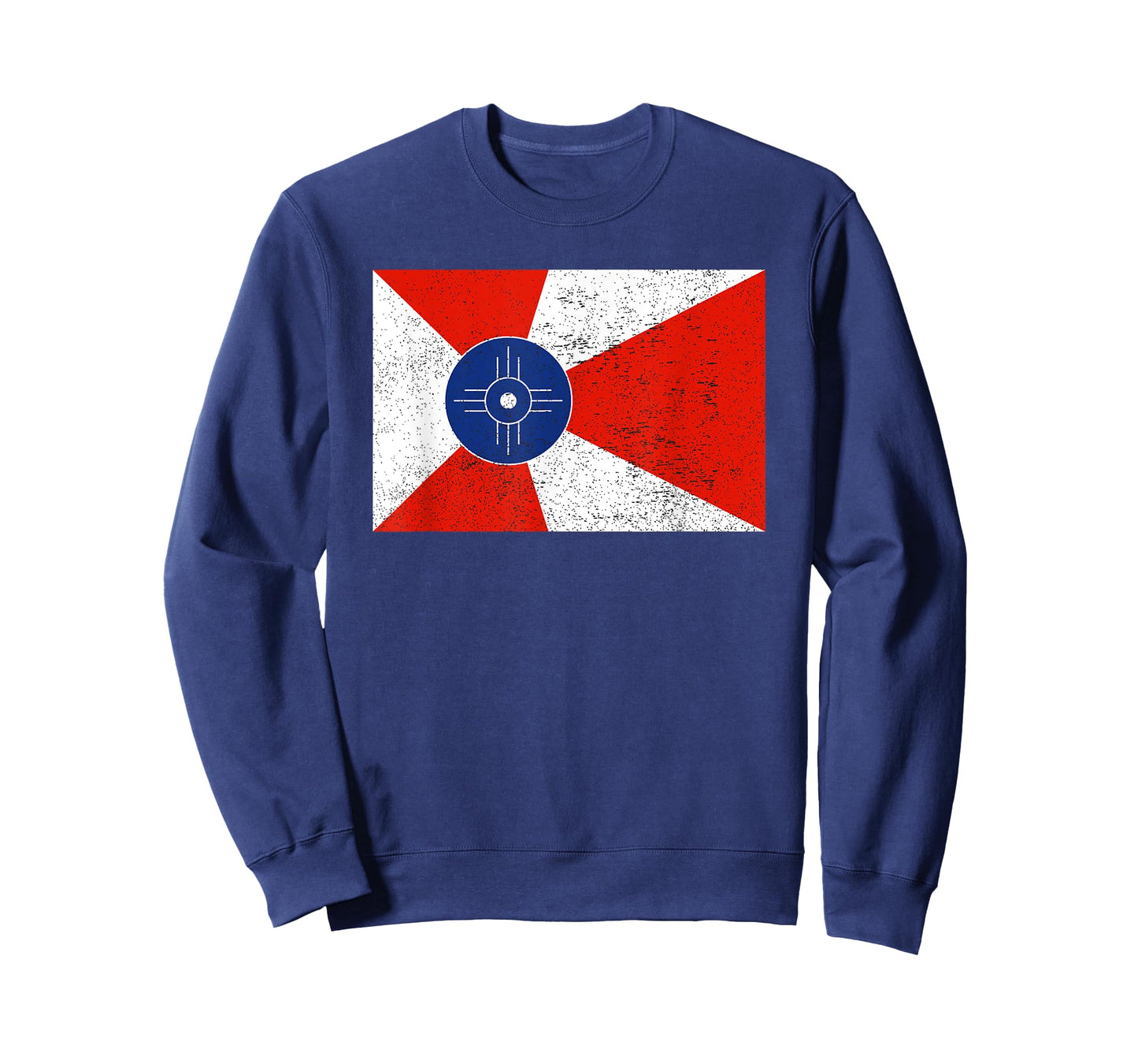 Retro Vintage Distressed Wichita Flag Kansas Home Pride T-Shirt