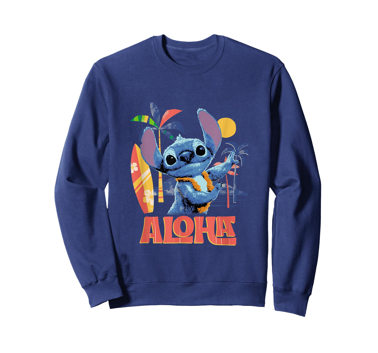Disney Lilo & Stitch Aloha Hula Dance Distressed T-Shirt