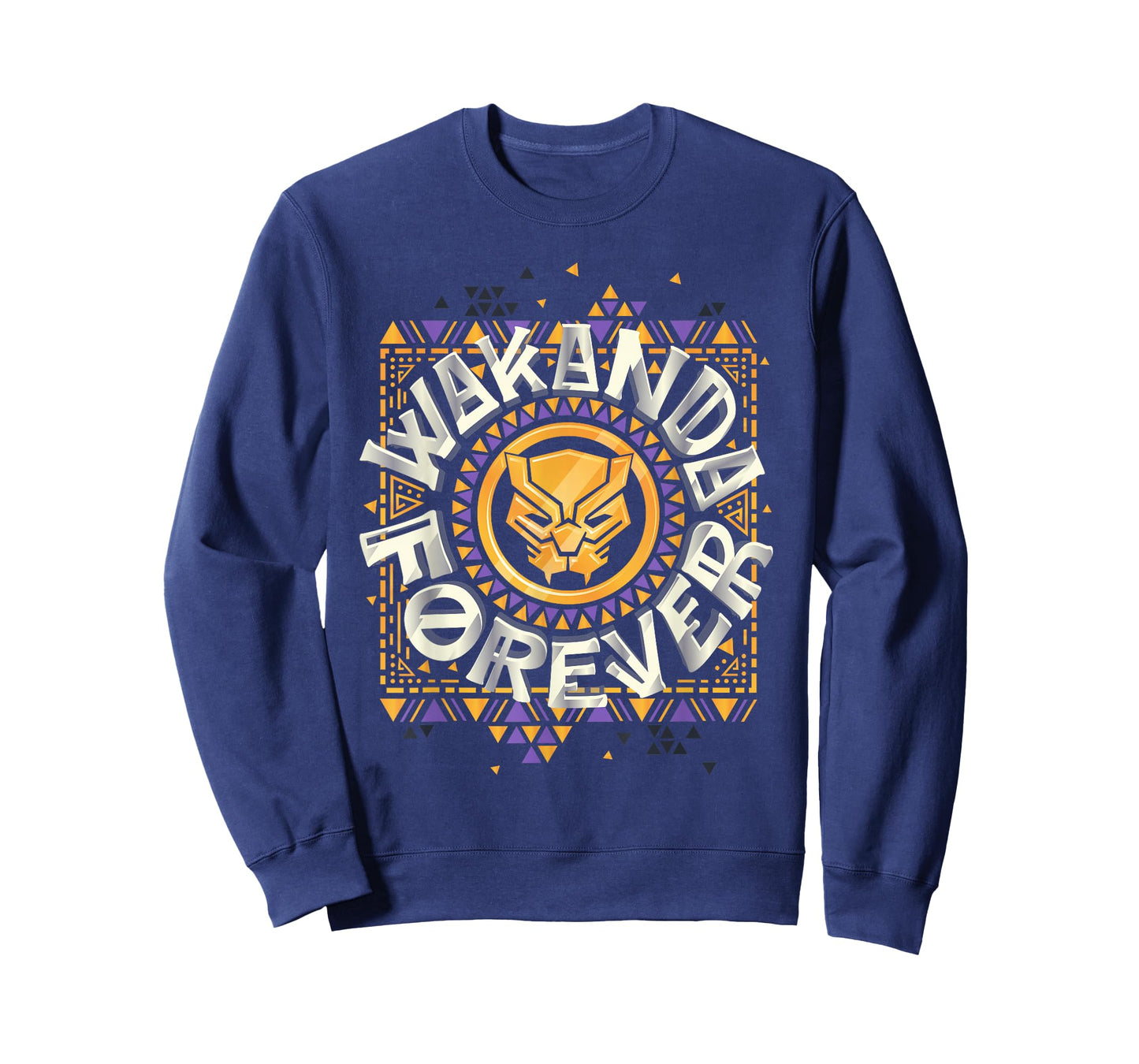 Marvel Black Panther Wakanda Forever Emblem T-Shirt T-Shirt