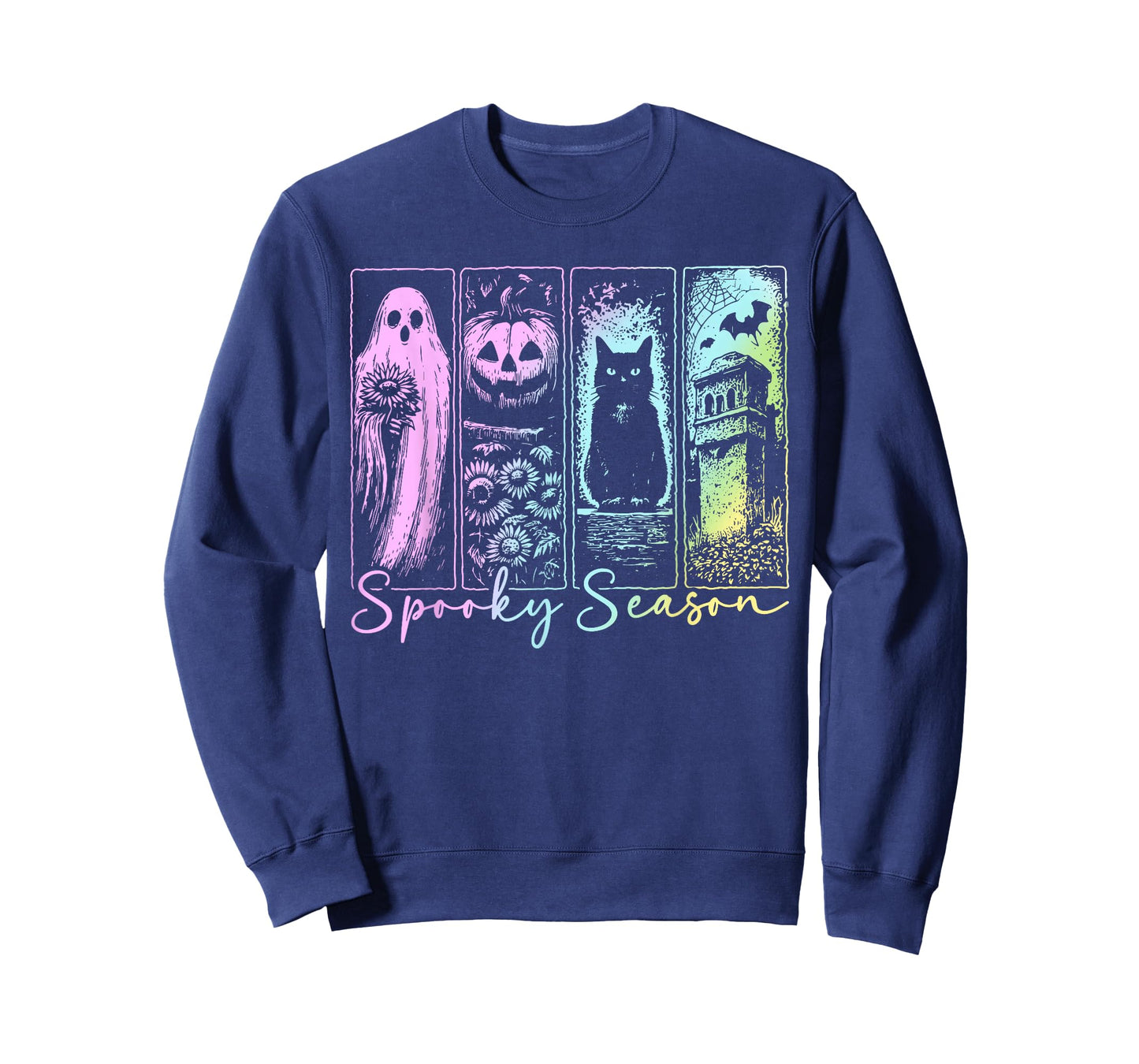 Vintage Halloween Horror Spooky Season T-Shirt