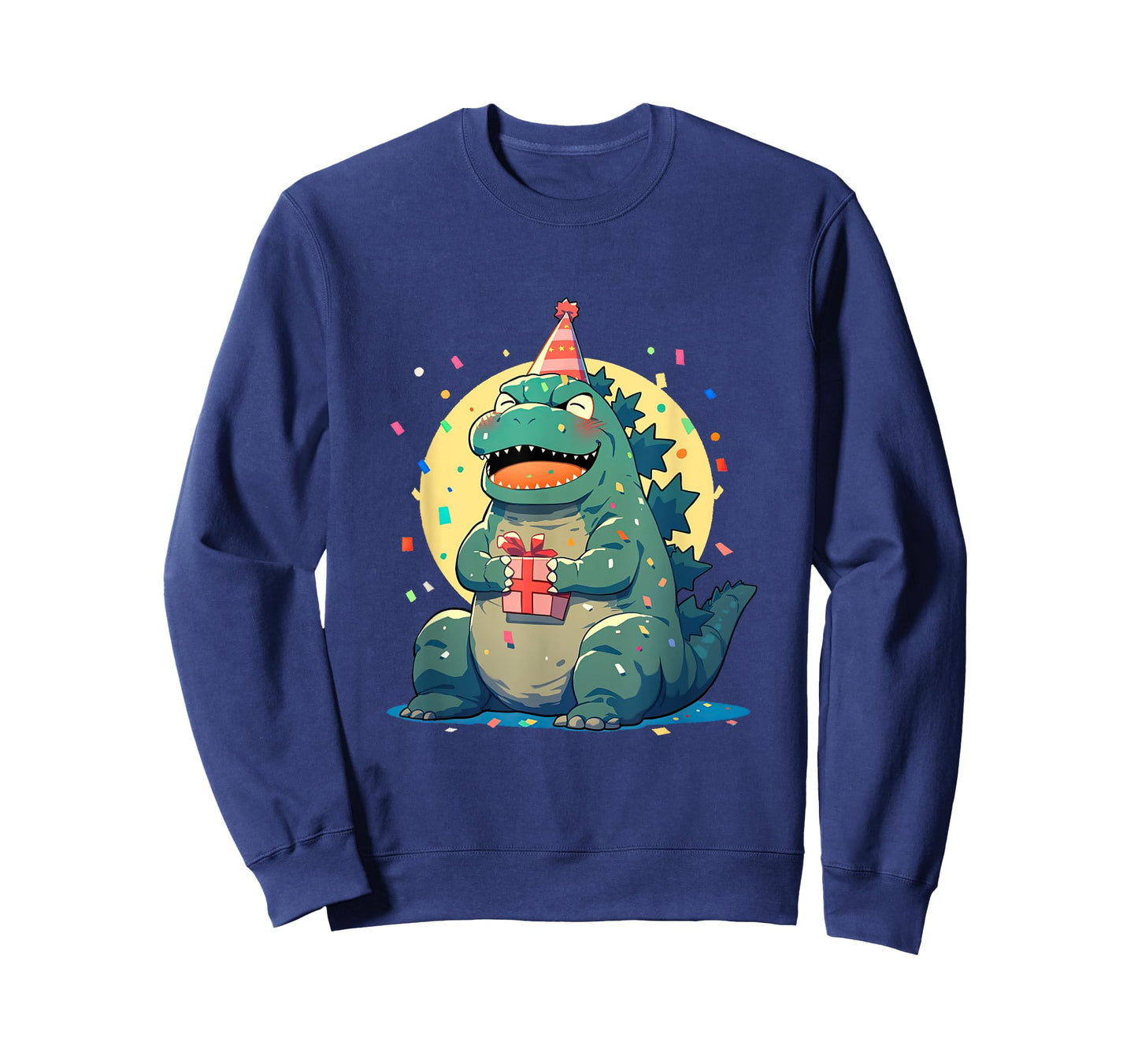 Epic Japanese Kaiju Party Time Roaring Celebration T-Shirt
