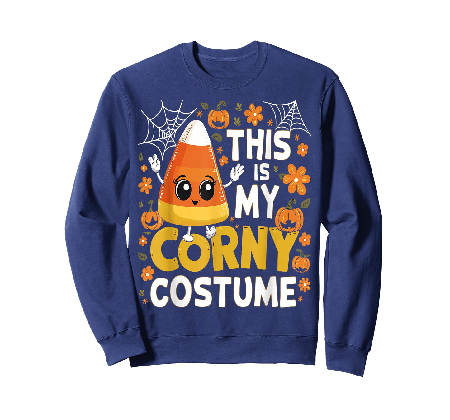 This Is My Corny Costume Funny Candy Corn Halloween T-Shirt