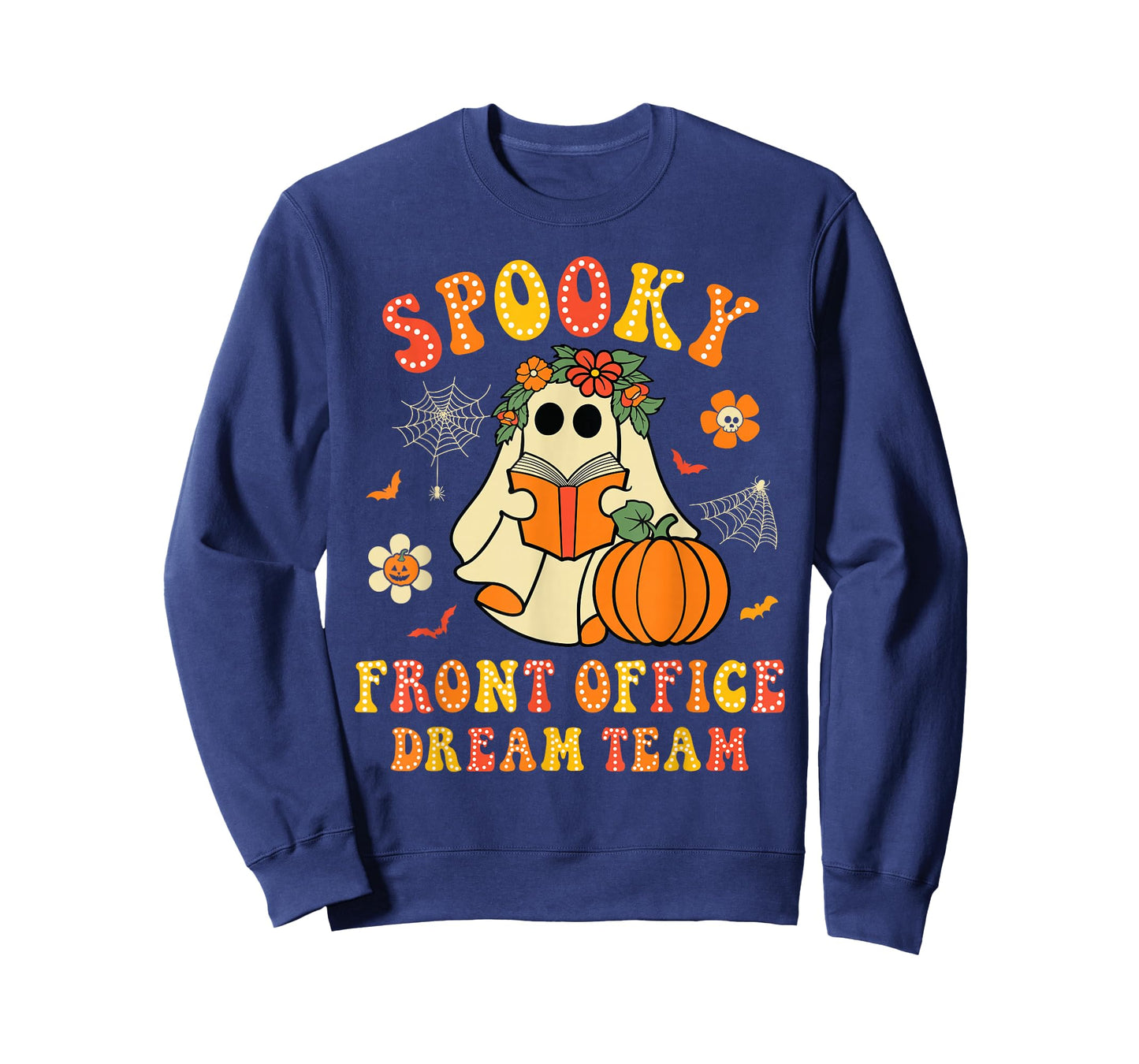 Administrative Assistant Spooky Front Office Team Halloween T-Shirt