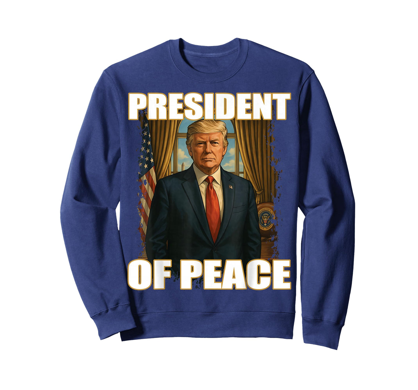 President of Peace Pro Trump Peace President Patriotic T-Shirt