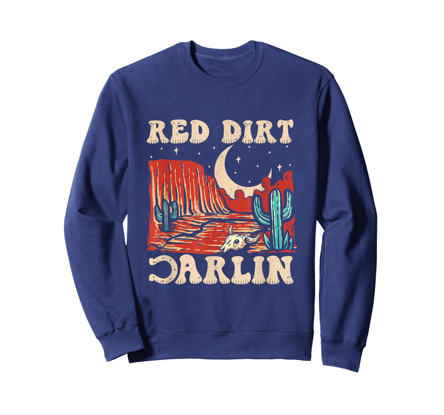Red Dirt Country Music Western Theme T-Shirt