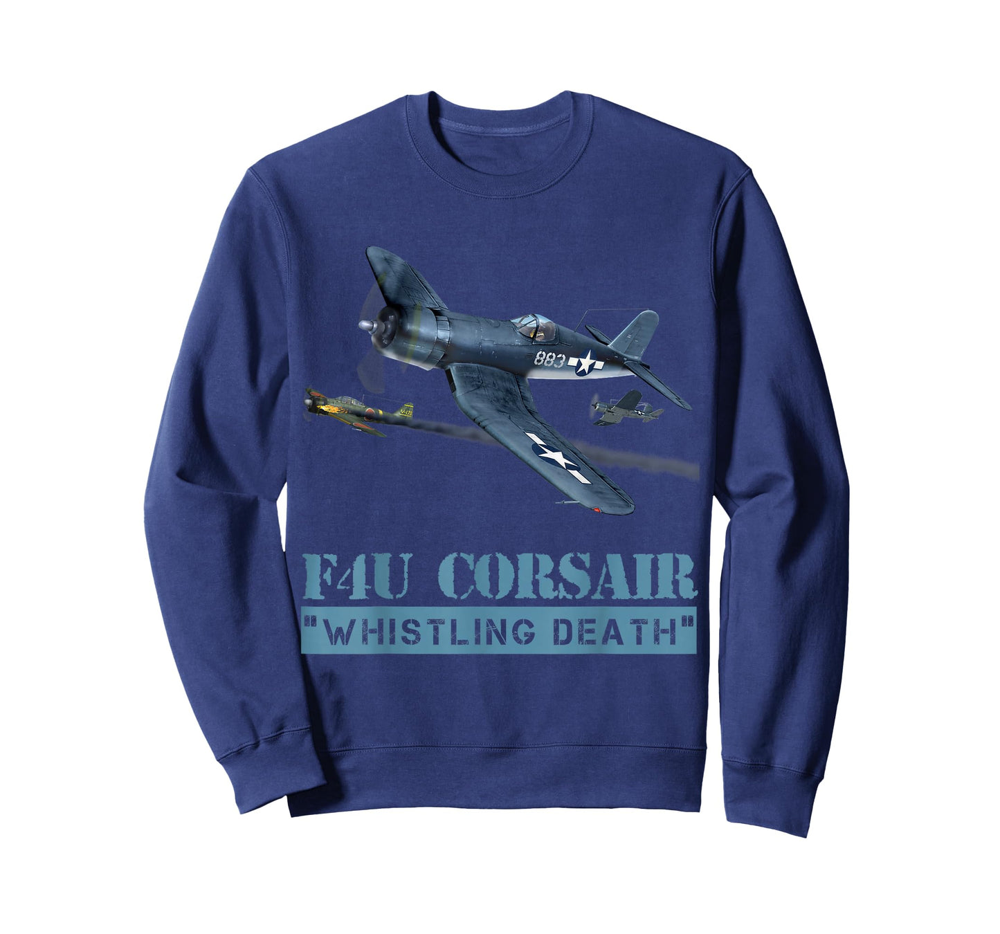 F4U Corsair. "Whistling Death" Awesome Warbird, t-shirt!! T-Shirt