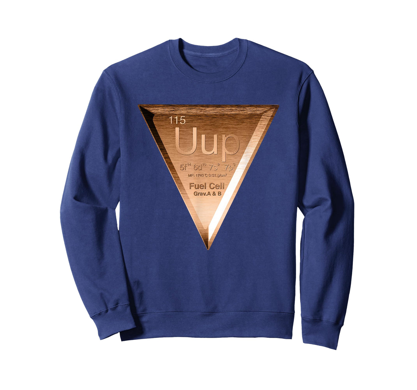Ununpentium Element 115 Copper Fuel Cell Area 51 Alien UFO T-Shirt