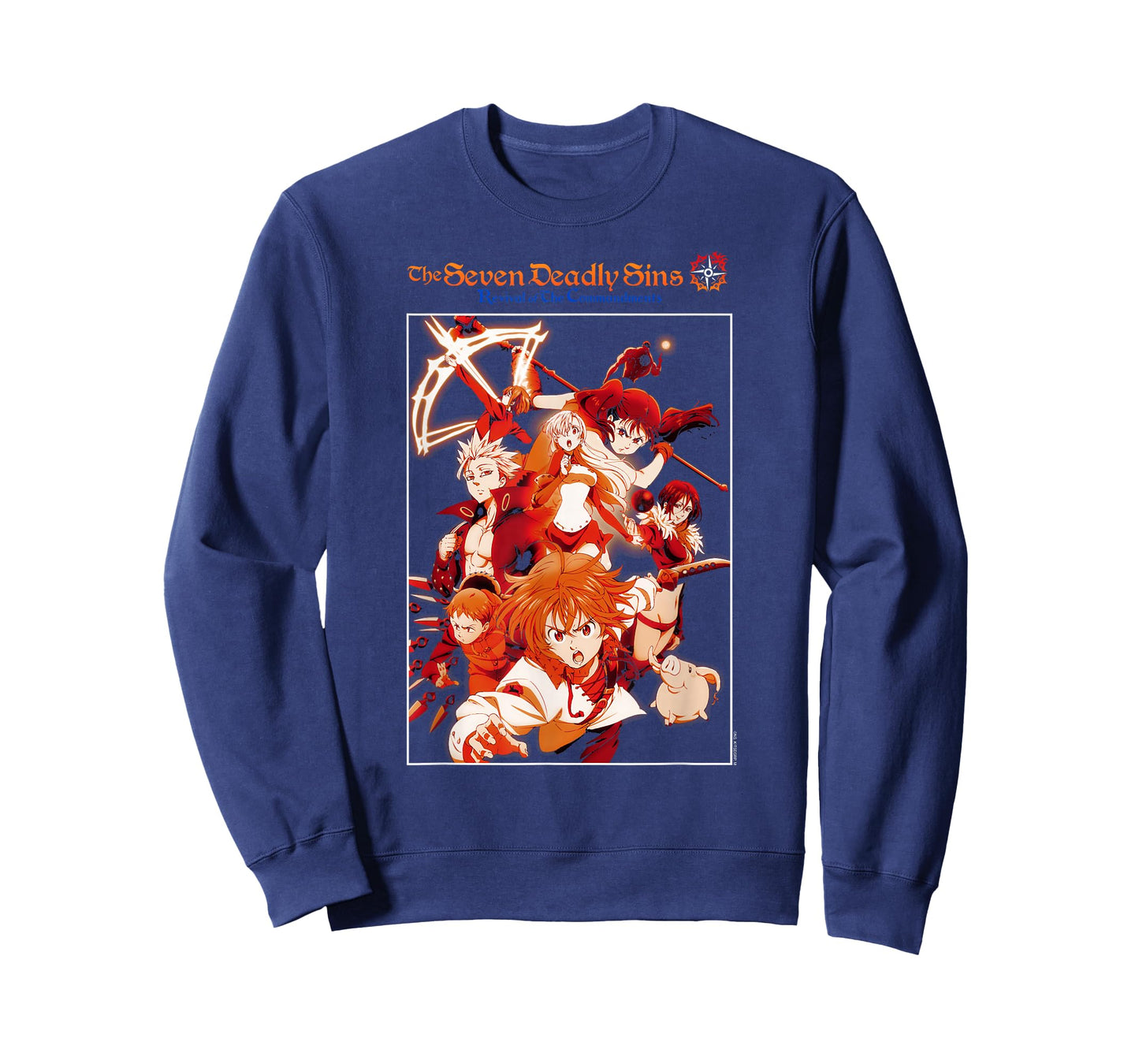 The Seven Deadly Sins Season 3 Show Poster Anime T-Shirt