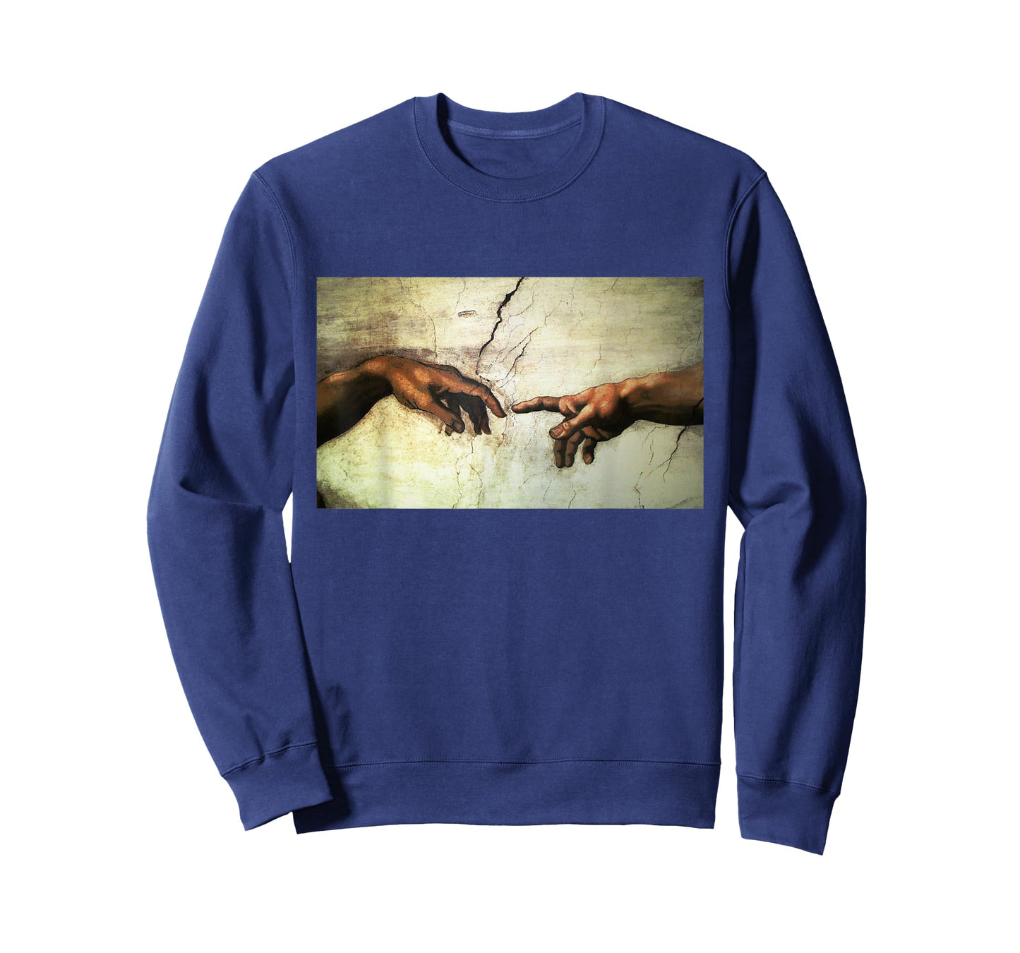 MichelAngelo - creation of Adam - vintage art T-Shirt