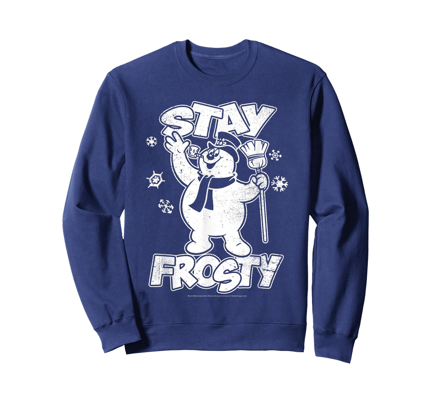 Frosty The Snowman Stay Frosty Snowflakes Christmas Movie T-Shirt