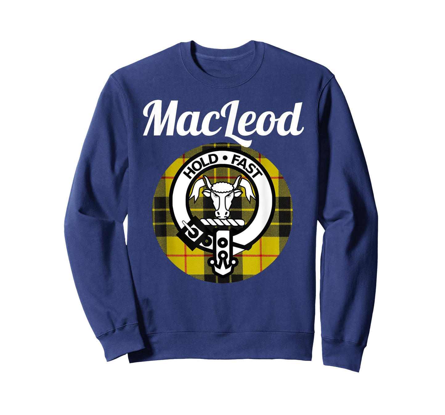 MacLeod Clan Scottish Name Coat Of Arms Tartan T-Shirt
