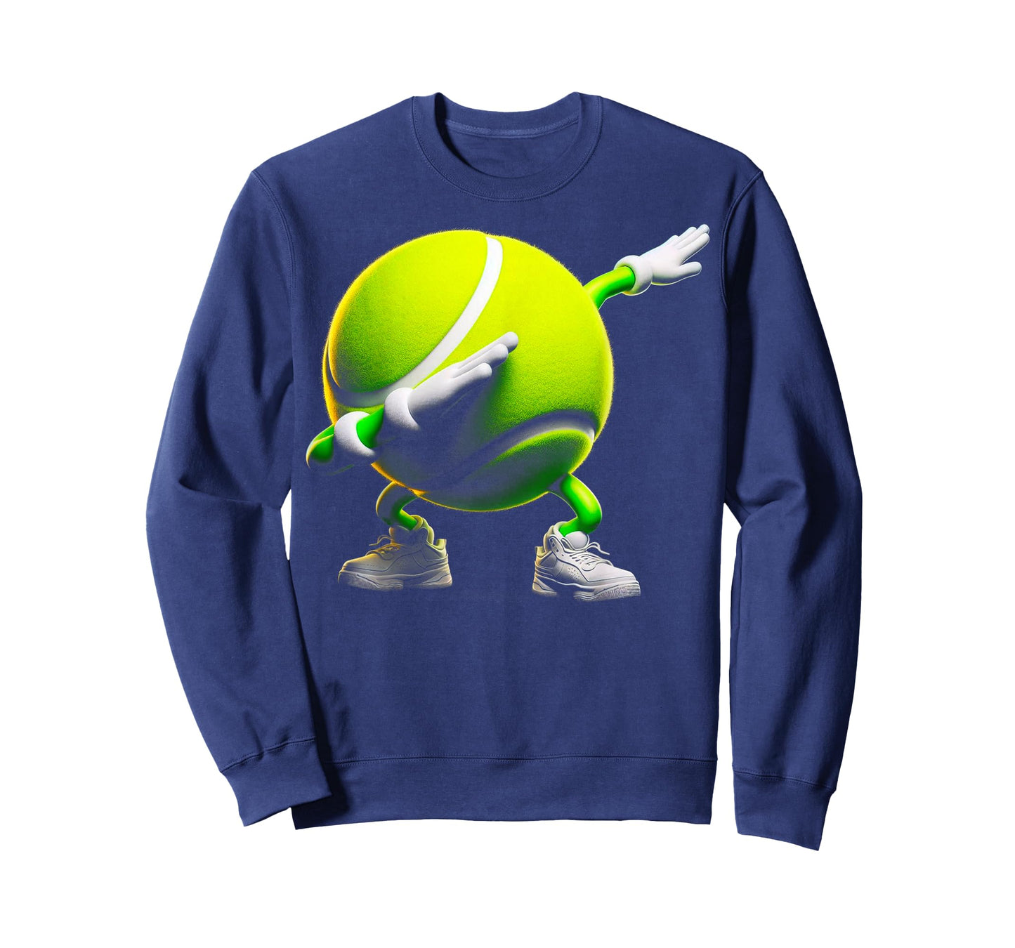 Funny Dabbing Dab Tennis Ball Joke Tee Tennis Player T-Shirt
