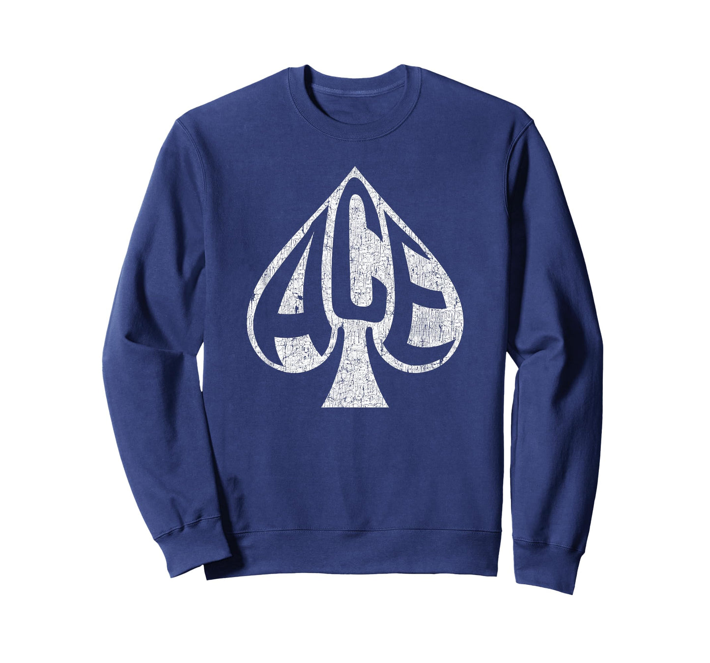 Vintage Ace of Spades Texas Hold'em Playing Card T-Shirt T-Shirt
