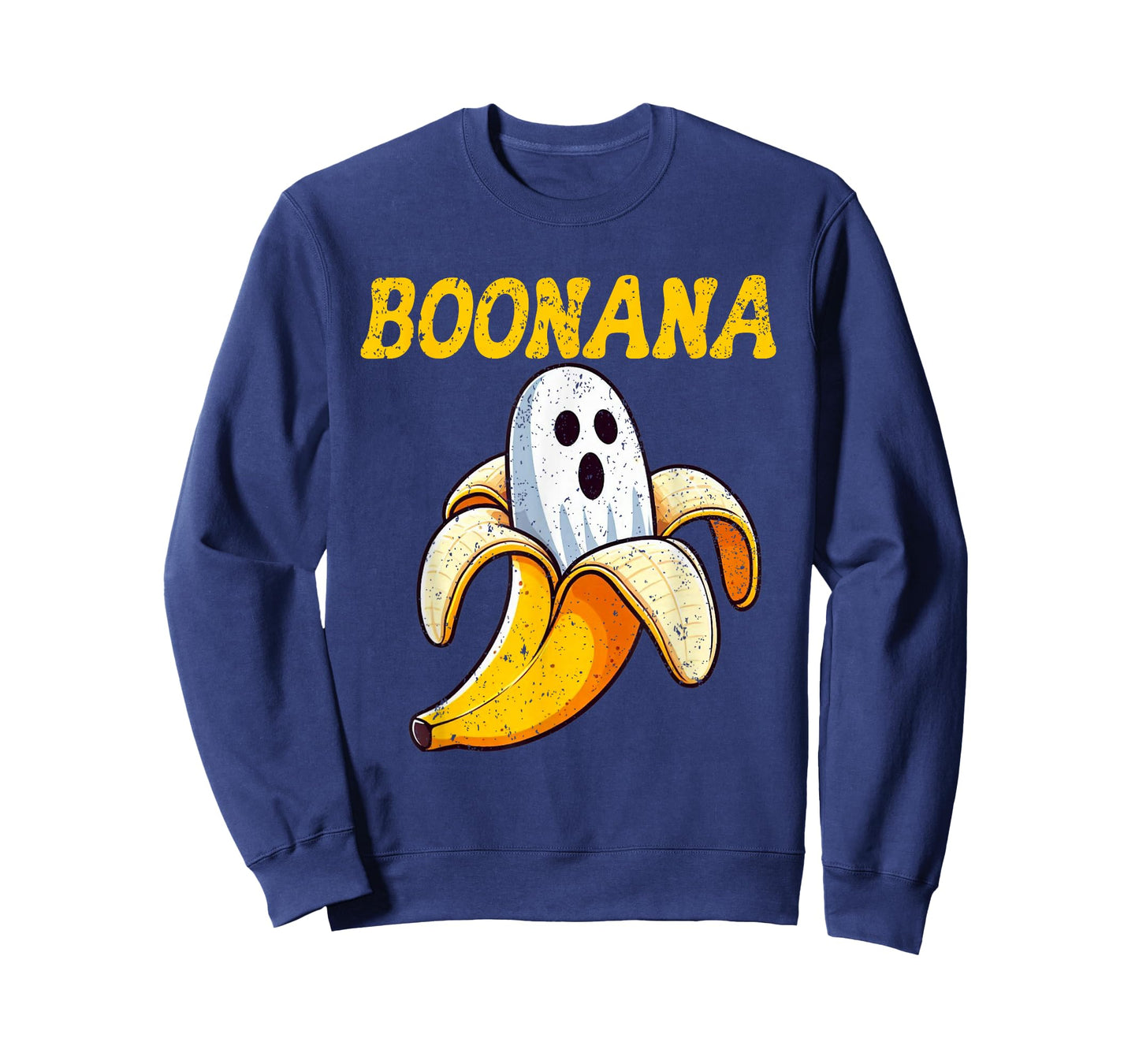 Boonana Cute Ghost Banana Halloween Costume Boys Girls Kids T-Shirt