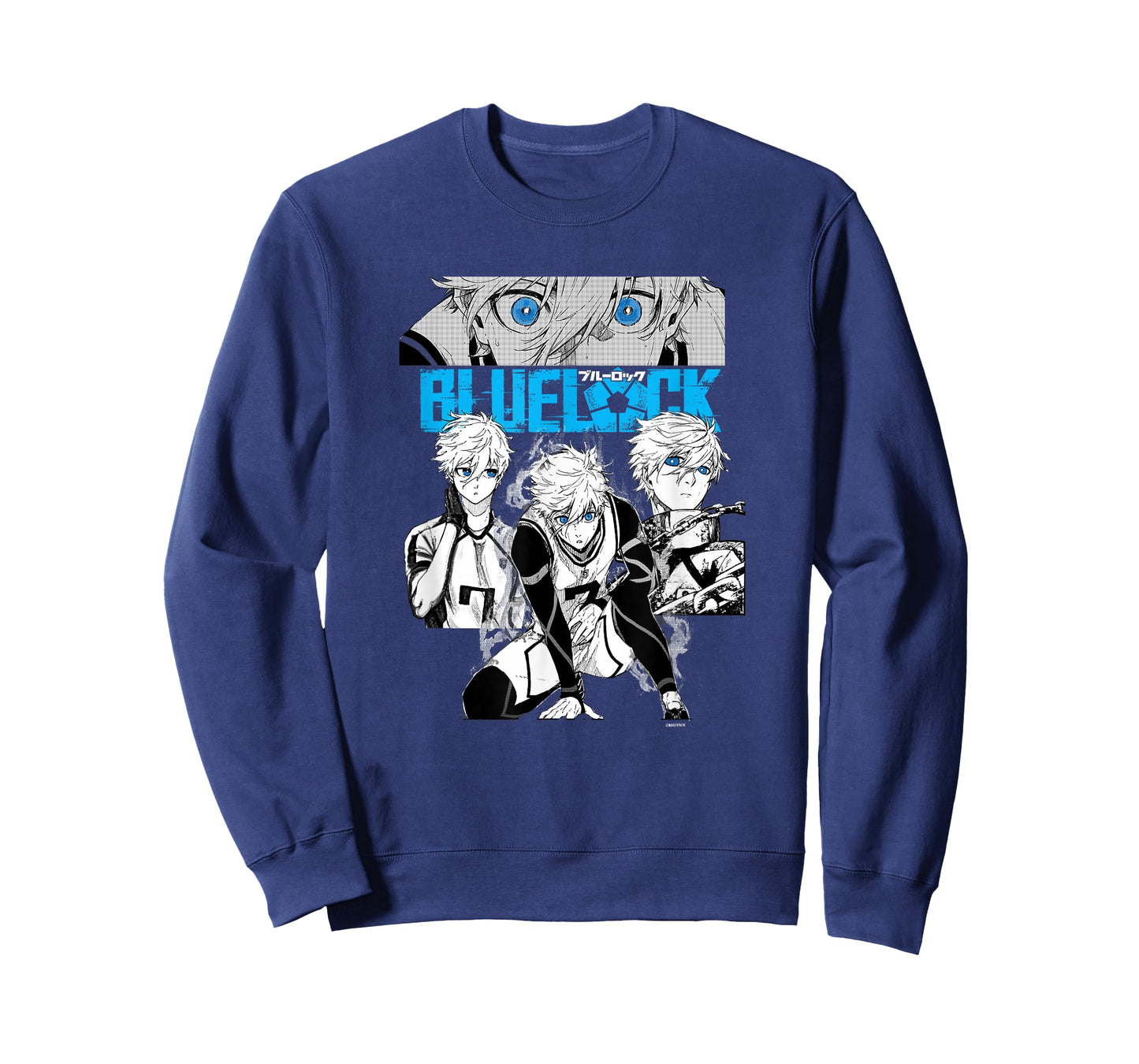 Blue Lock Seishiro Nagi Multiple Scenes Big Chest Portrait T-Shirt