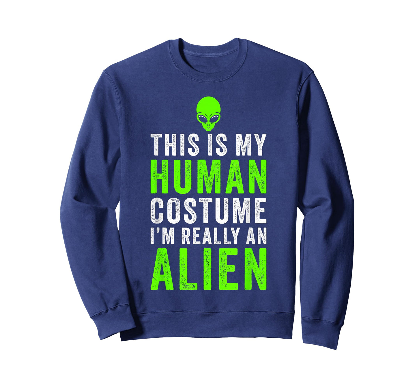 Alien Costume Halloween Funny T-Shirt
