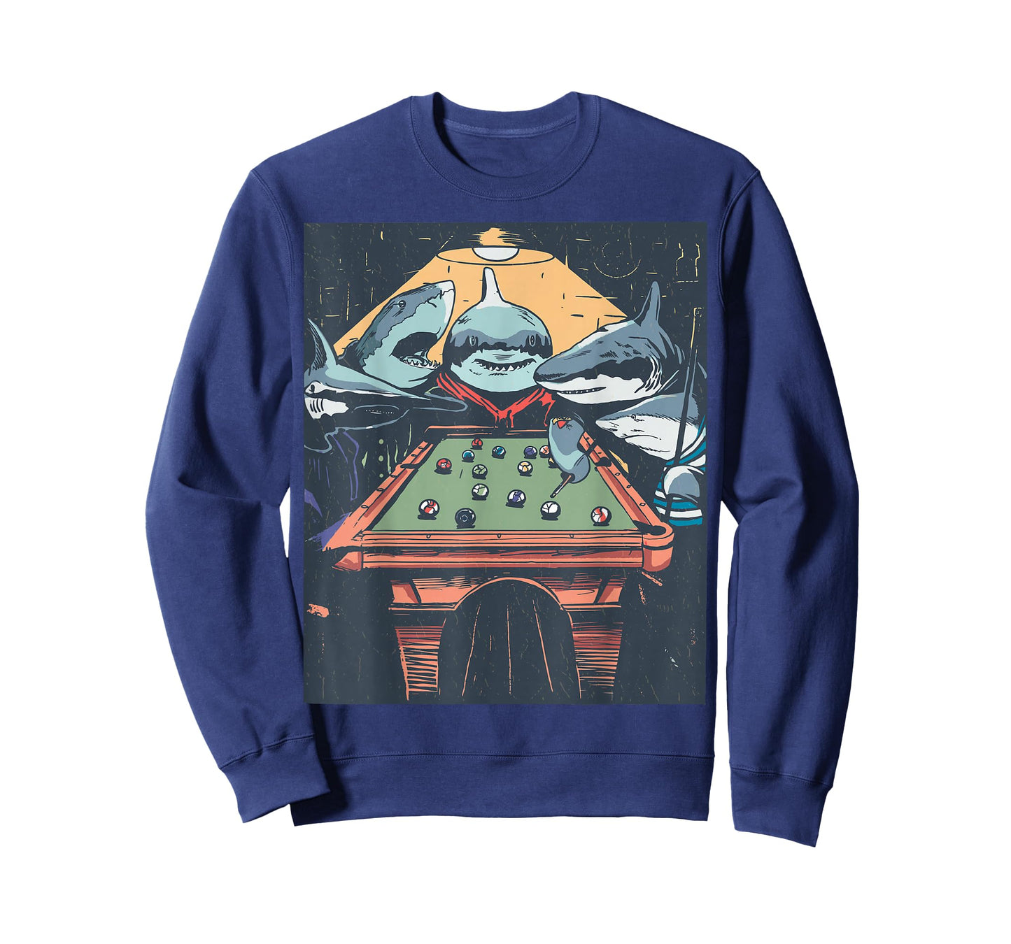 Sharky Billiards Crew - Pool Sharks T-Shirt
