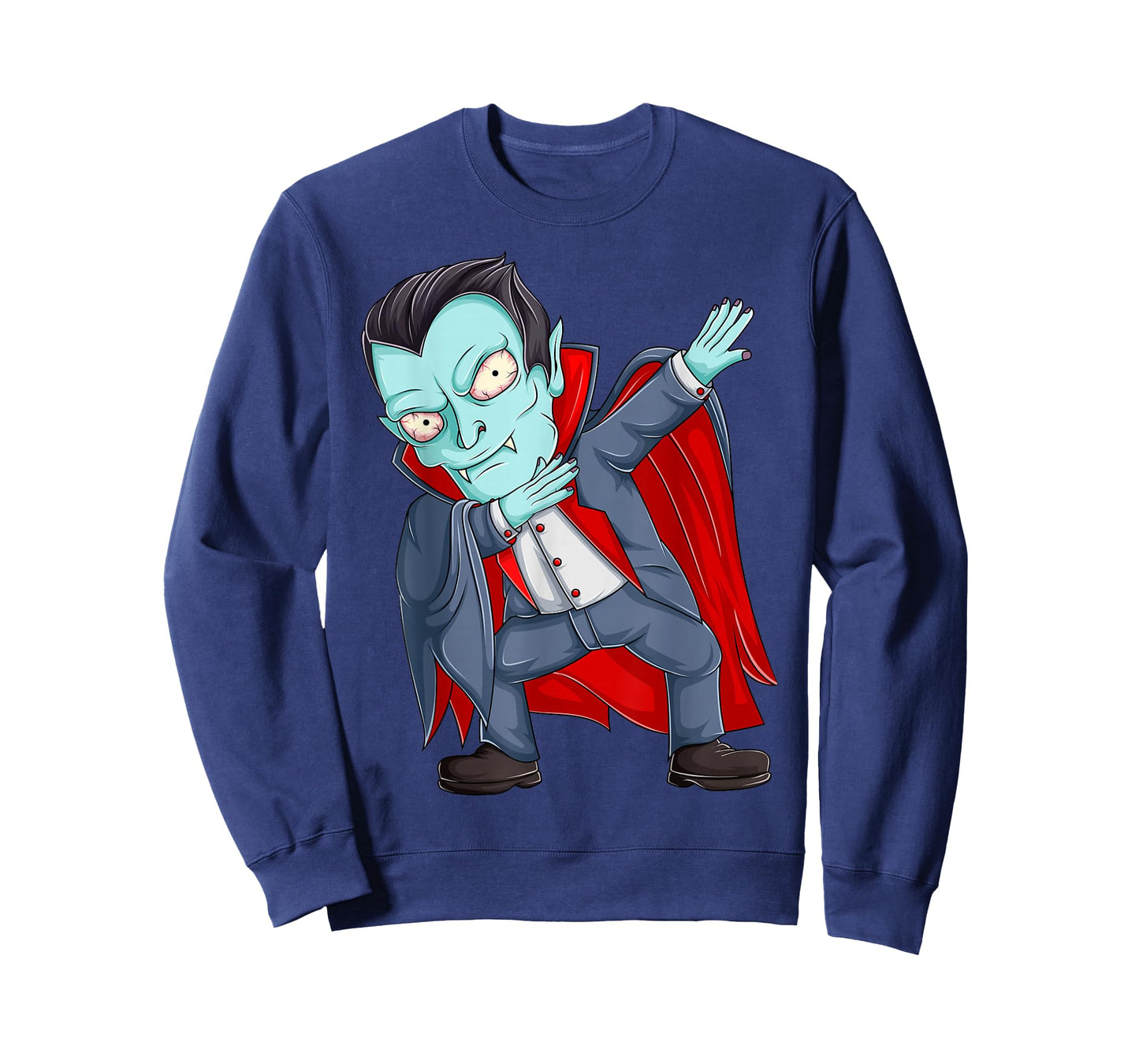 Dabbing Dracula Vampire Shirts Toddler Halloween Boys Kids T-Shirt