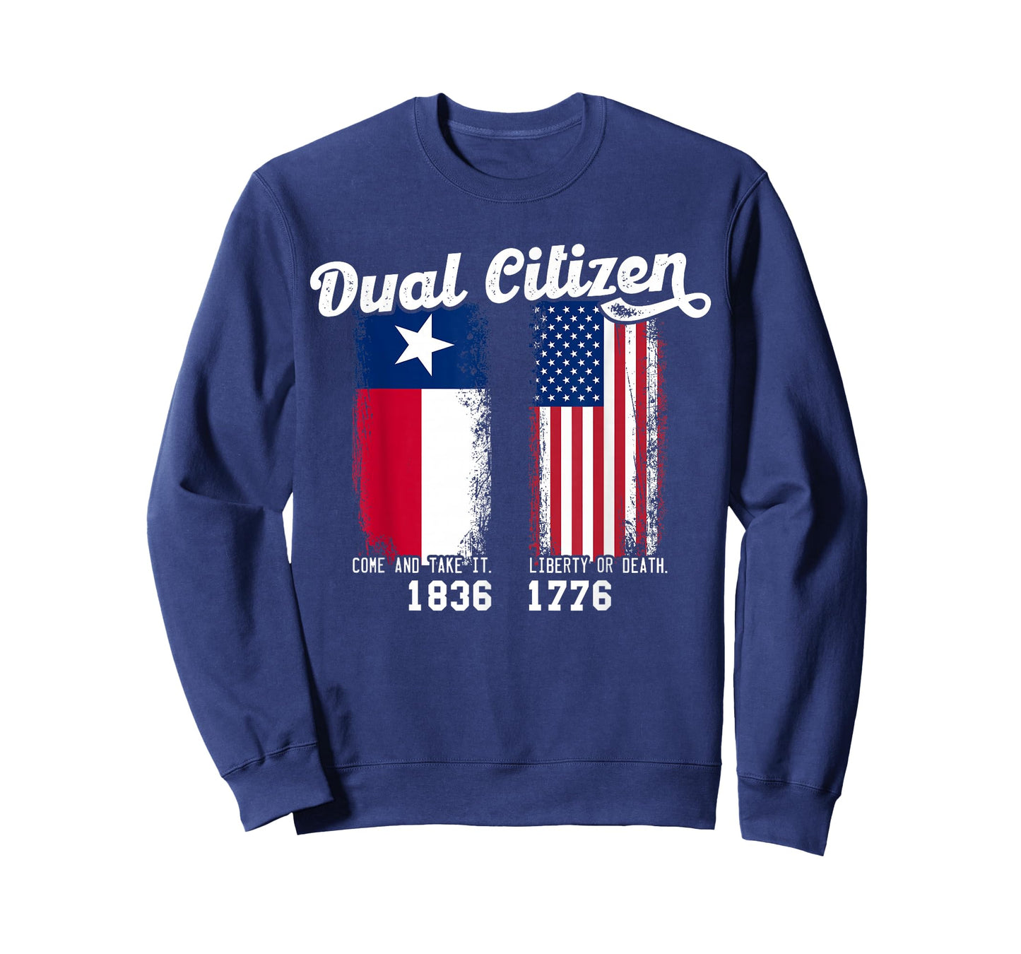 True Texan Dual Citizen Patriot Love Texas And America T-Shirt