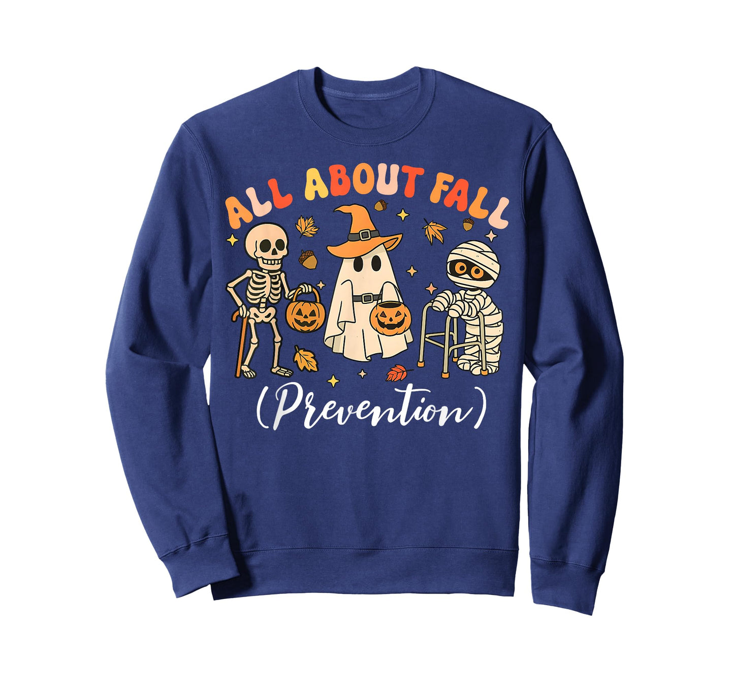 Ghost All About Fall Prevention Fall Physical Therapy PT OT T-Shirt
