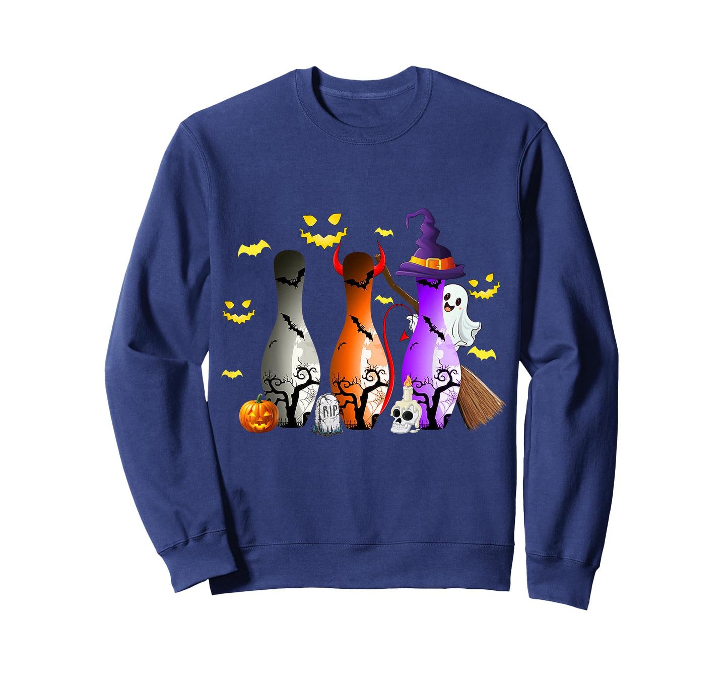 Cute Shirt Bowling Halloween Spooky Costume T-Shirt
